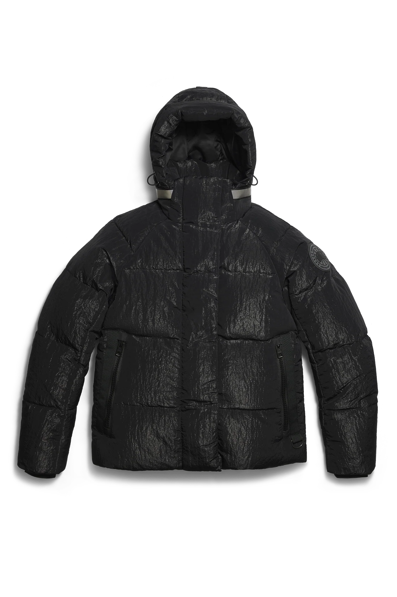 Junction Parka Black Label Shiny Crinkle
