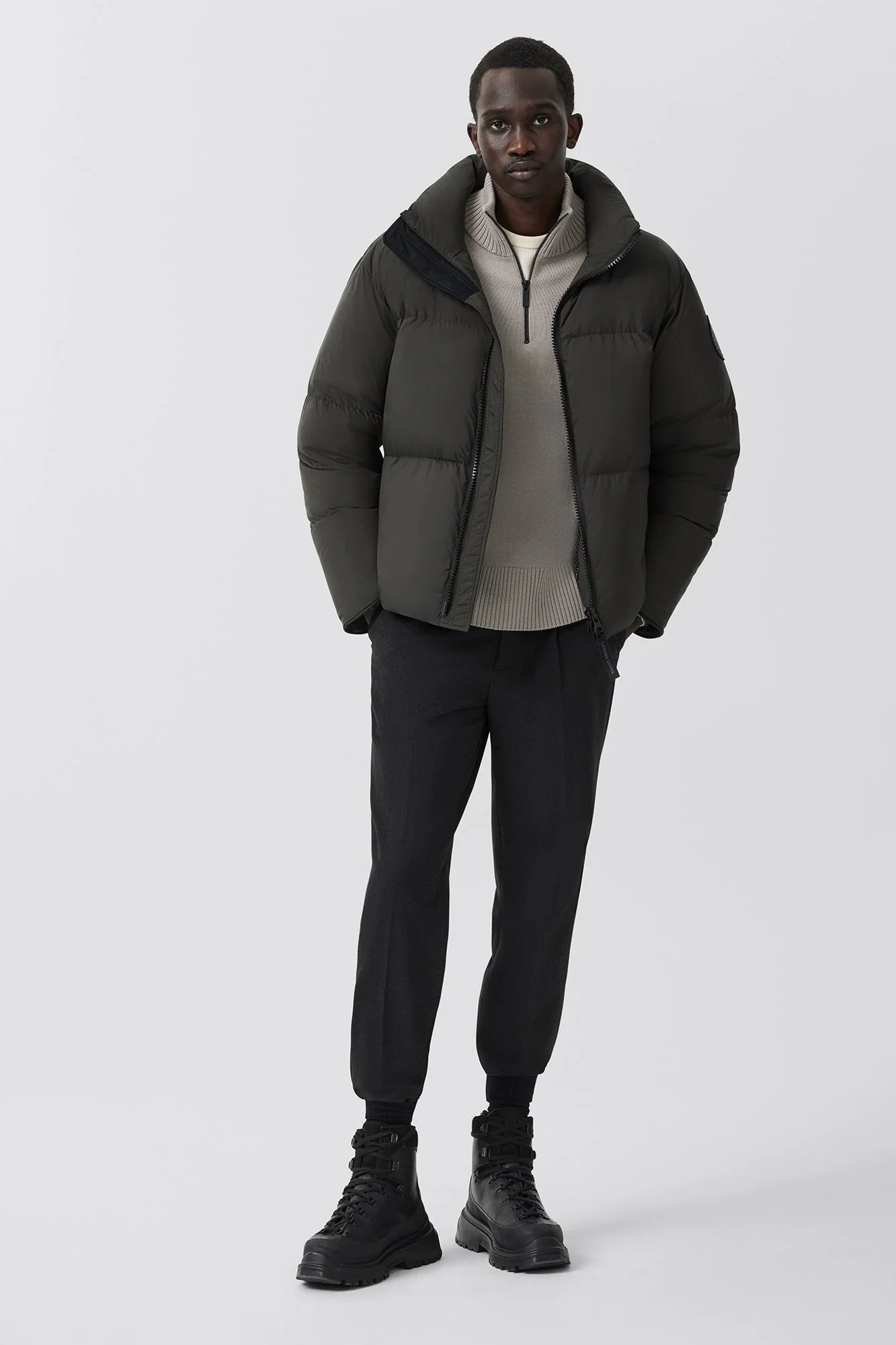 Lawrence Puffer Jacket Black Label