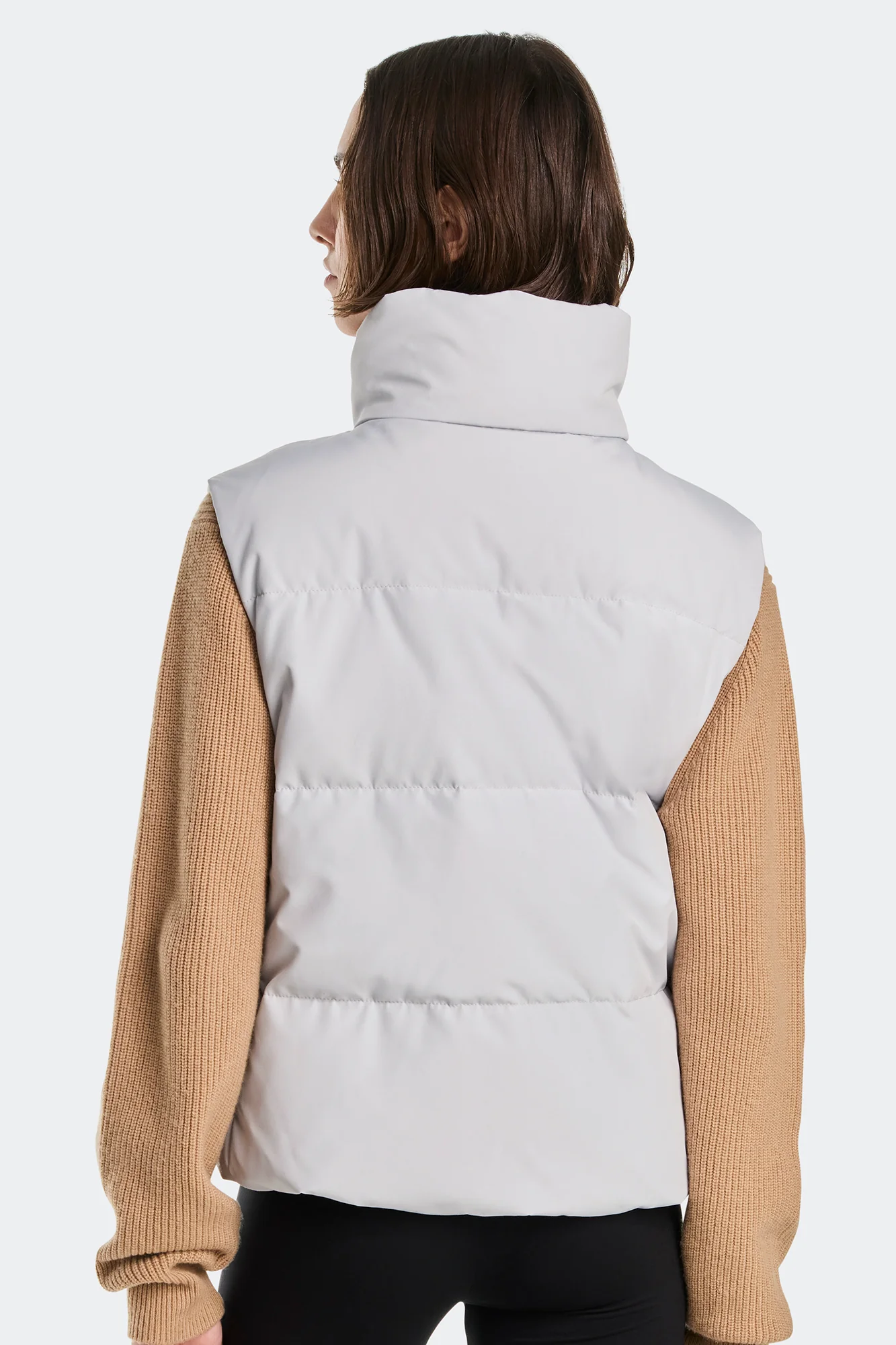 Grandview Cropped Vest Black Label