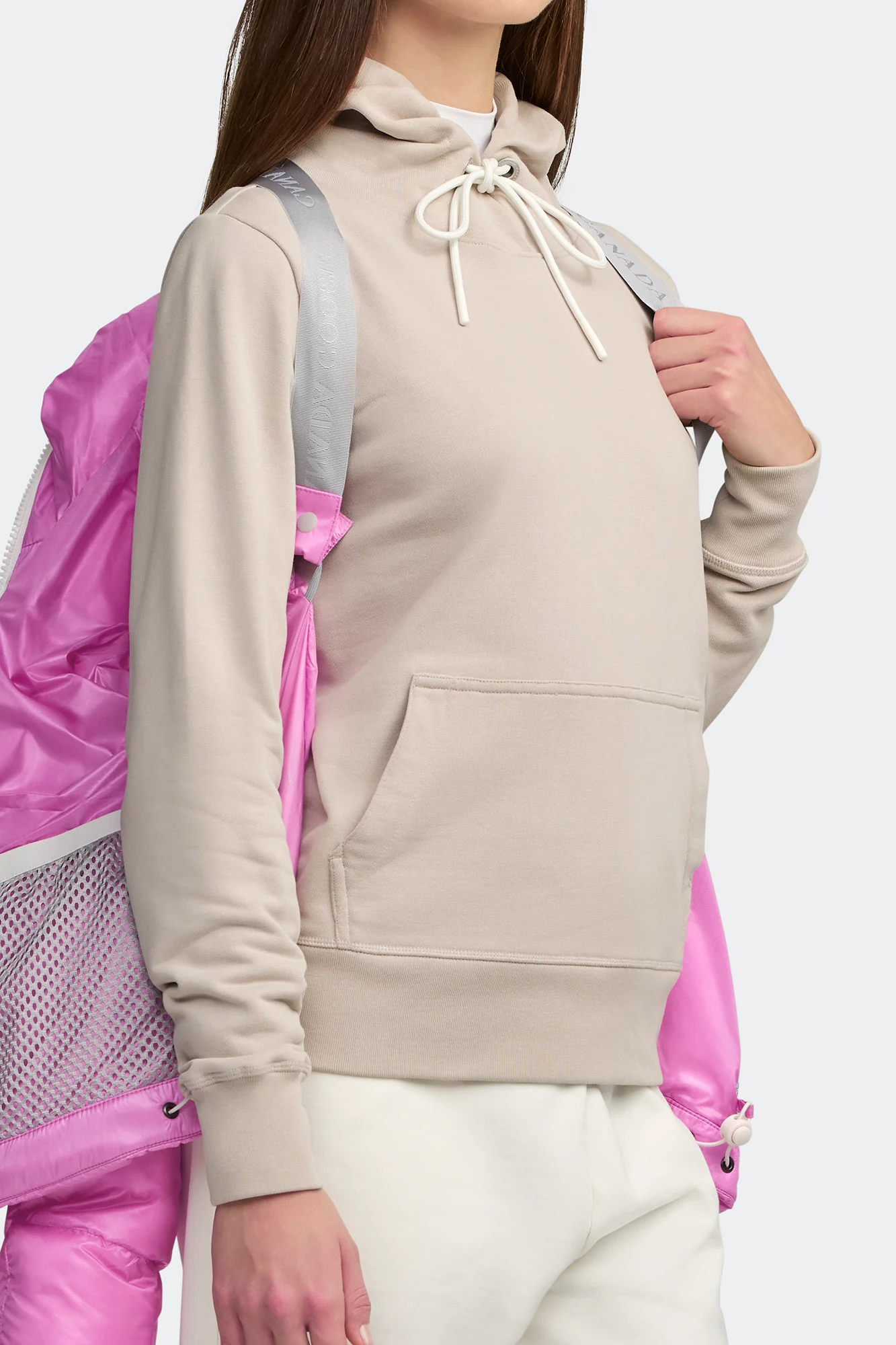 Cypress Cropped Puffer White Label