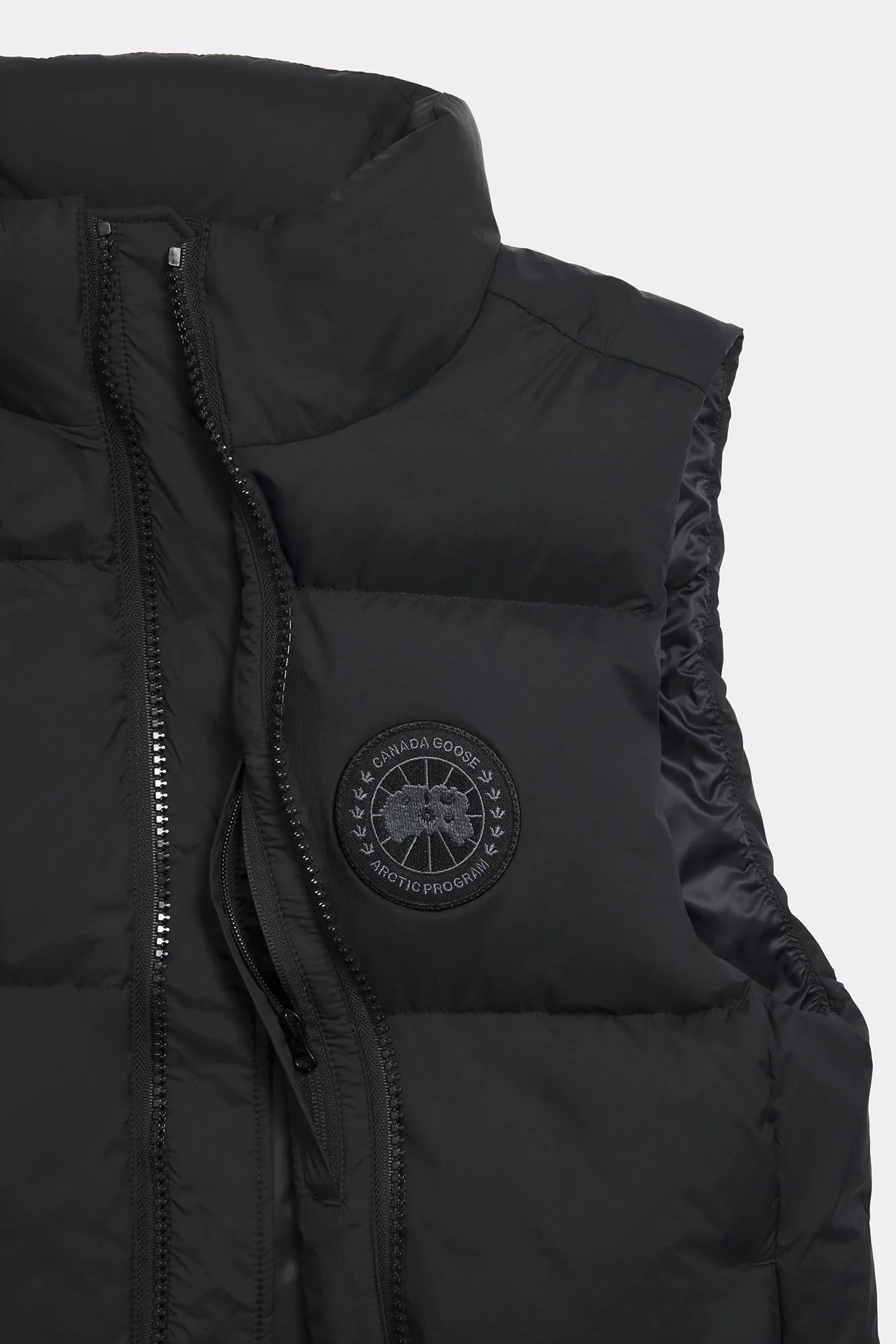 Lawrence Puffer Vest Black Label