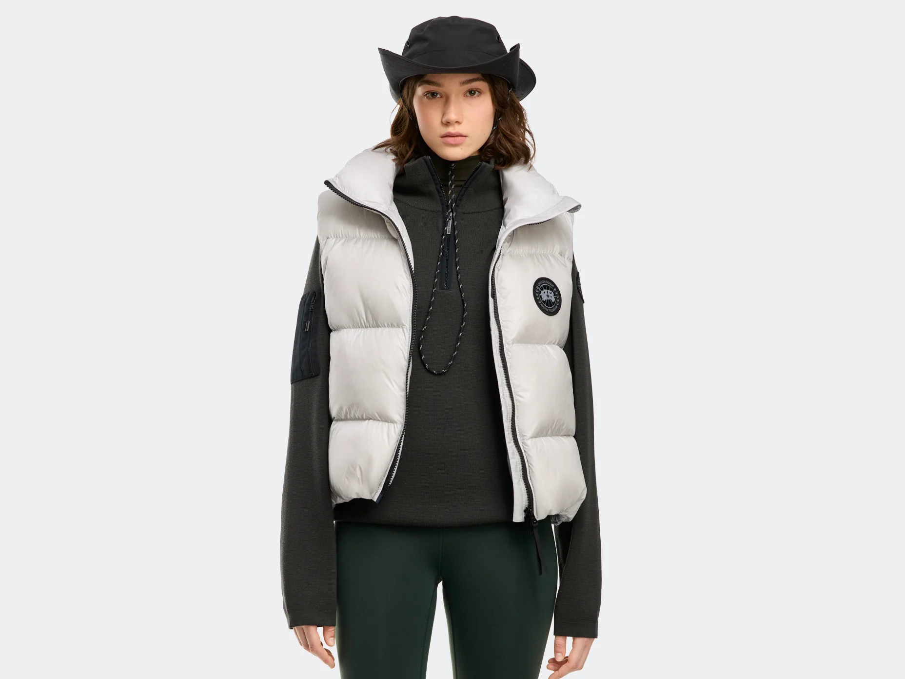 Cypress Puffer Vest Black Label