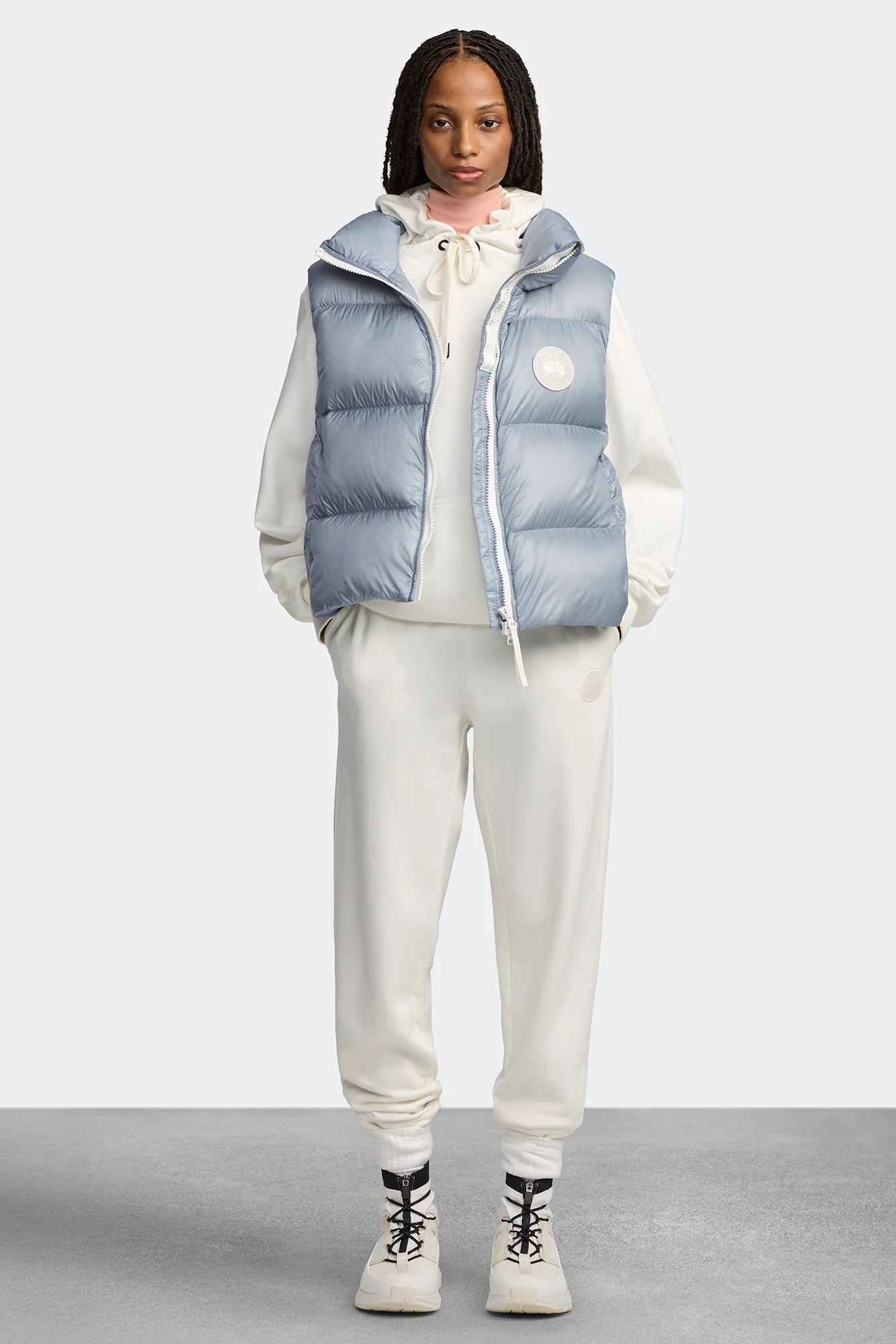 Cypress Puffer Vest White Label