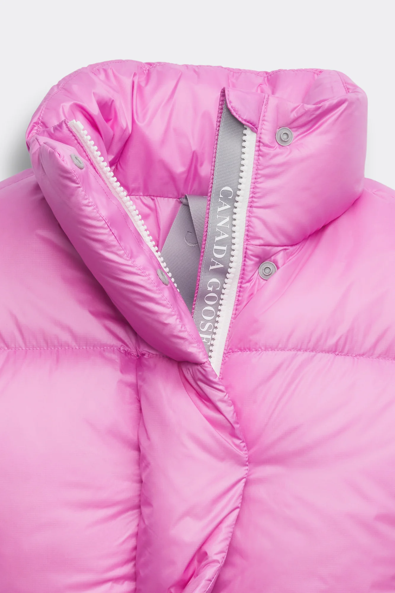 Cypress Cropped Puffer White Label