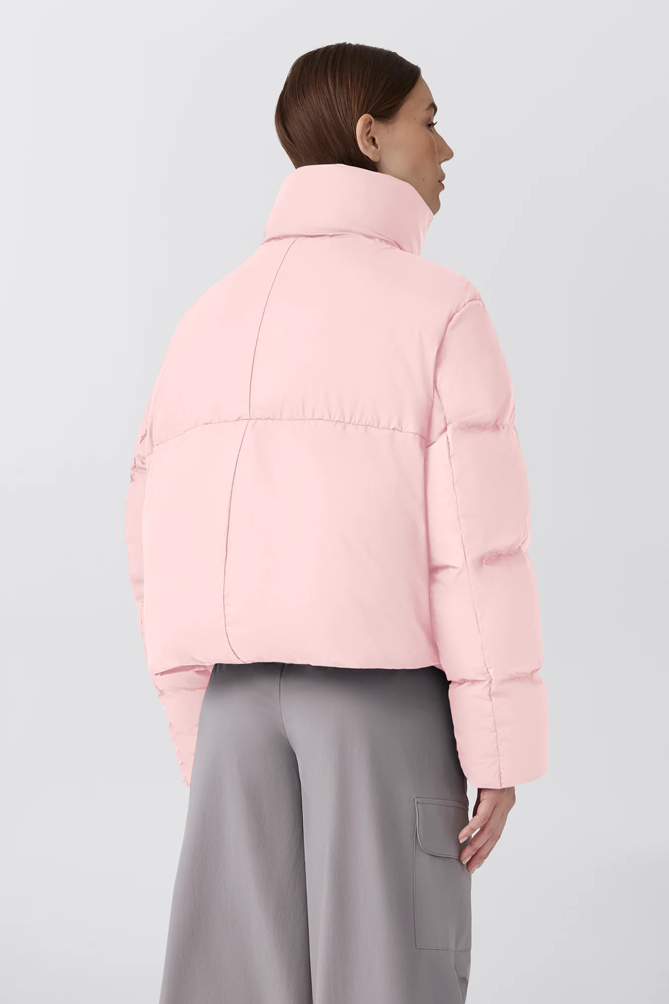 Garnet Cropped Puffer