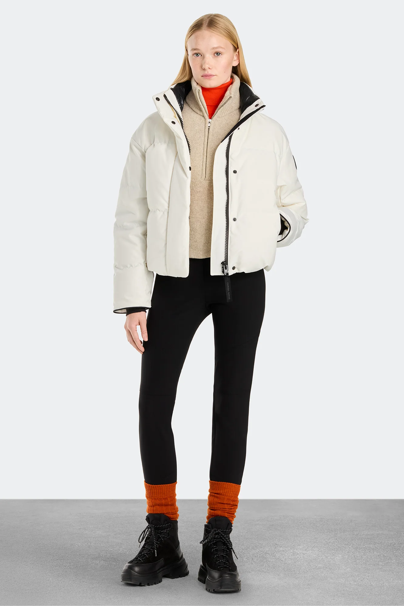 Grandview Cropped Jacket Black Label