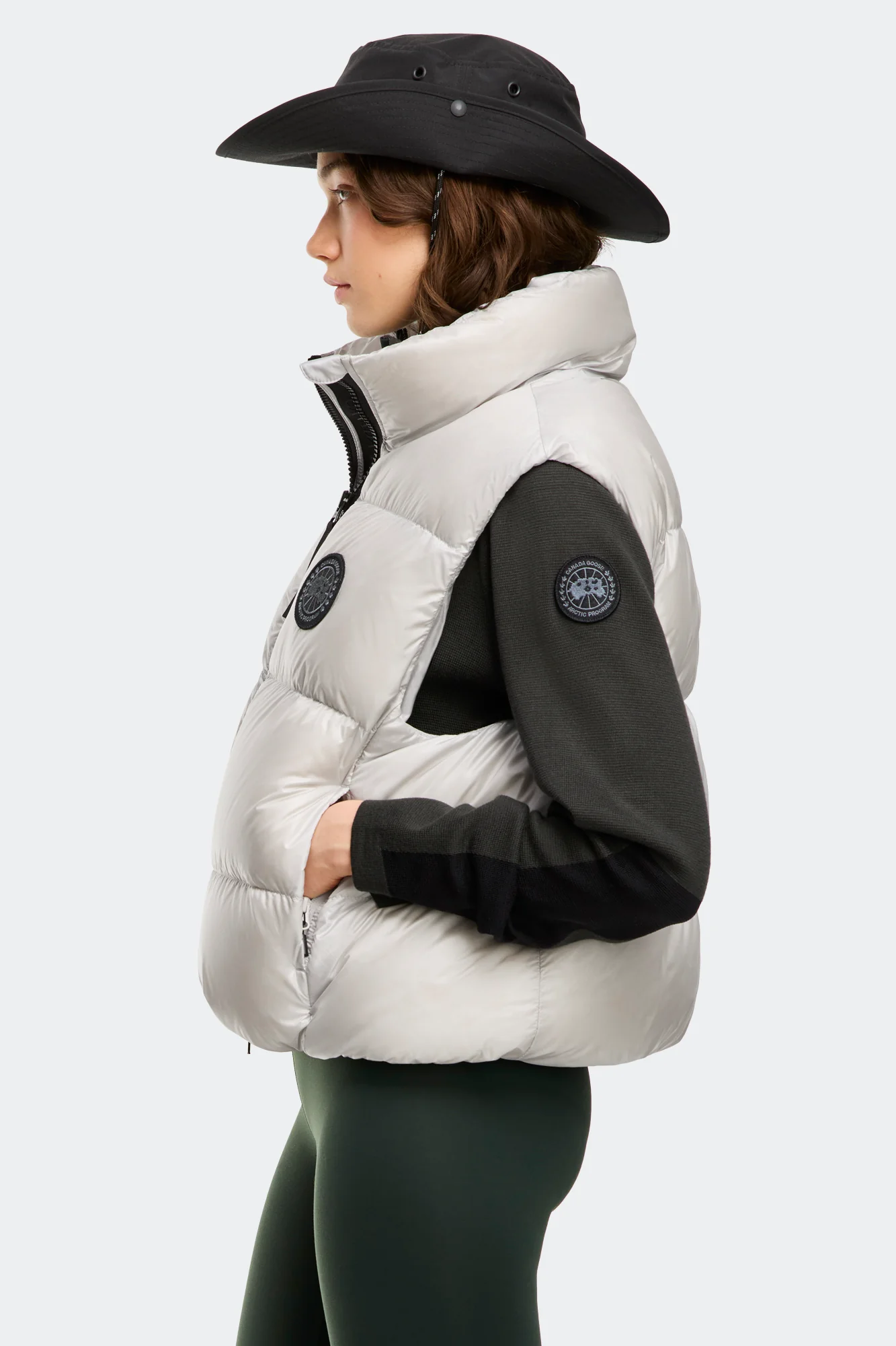 Cypress Puffer Vest Black Label