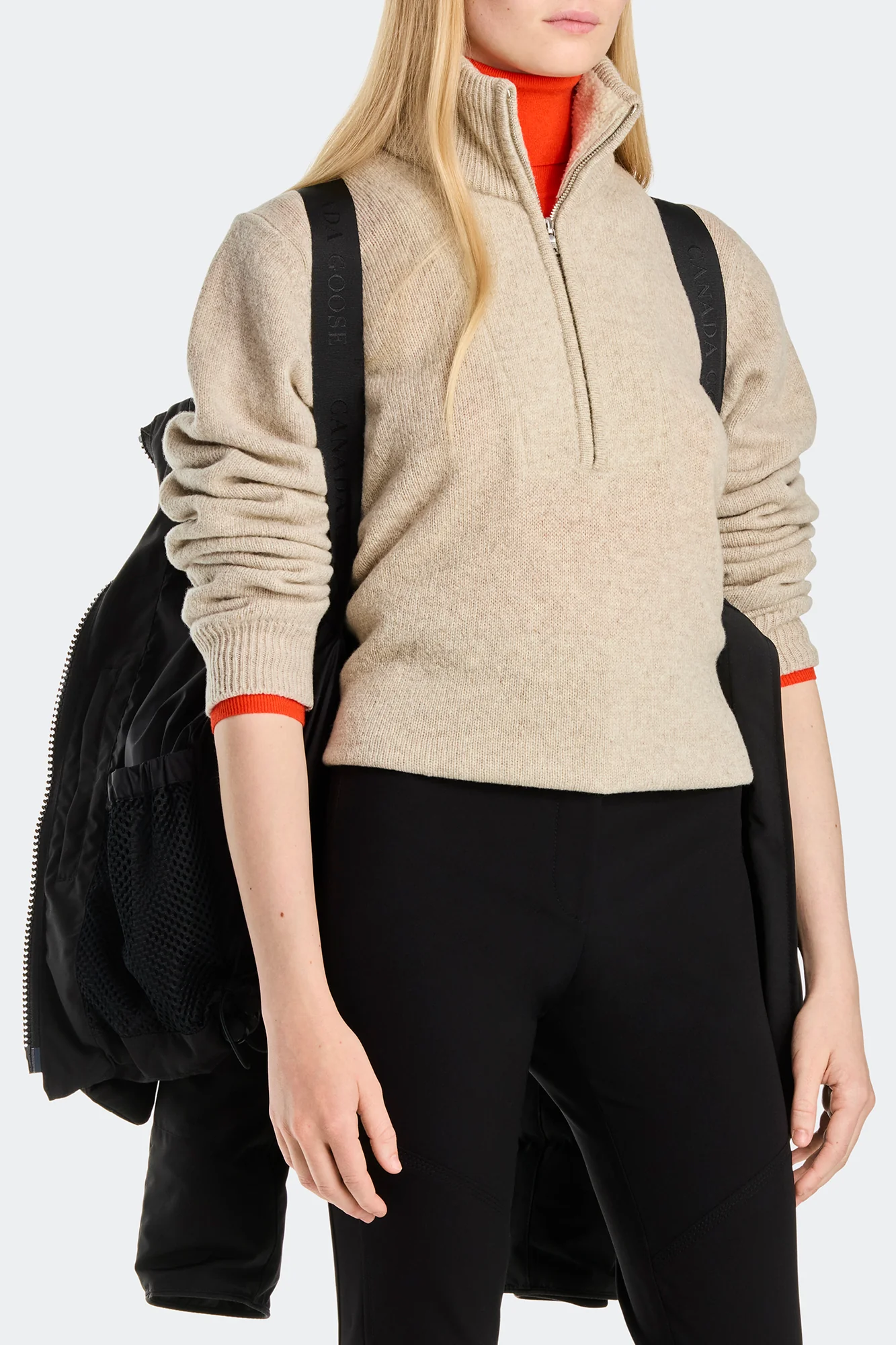 Grandview Cropped Jacket Black Label