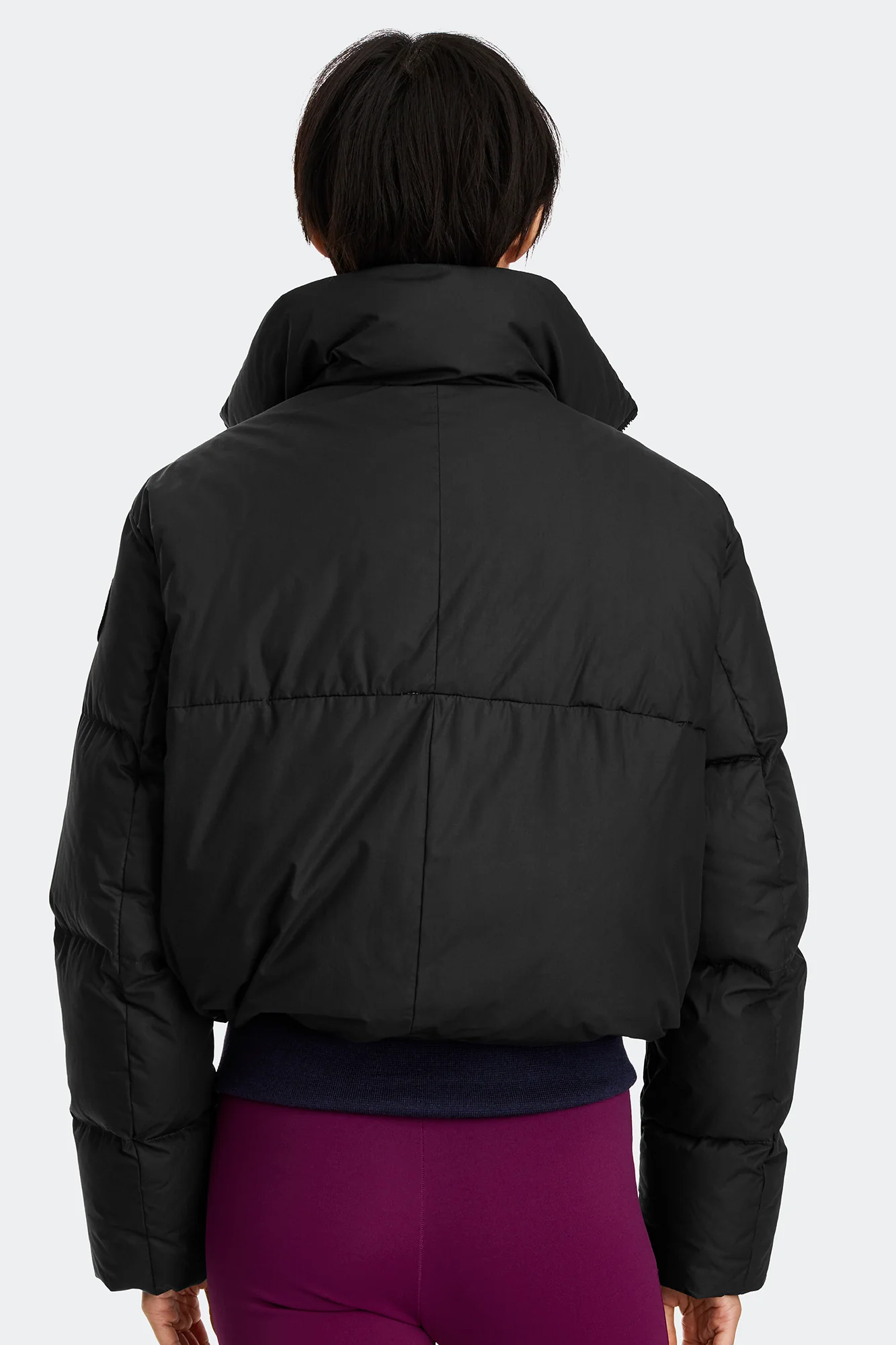 Garnet Cropped Puffer