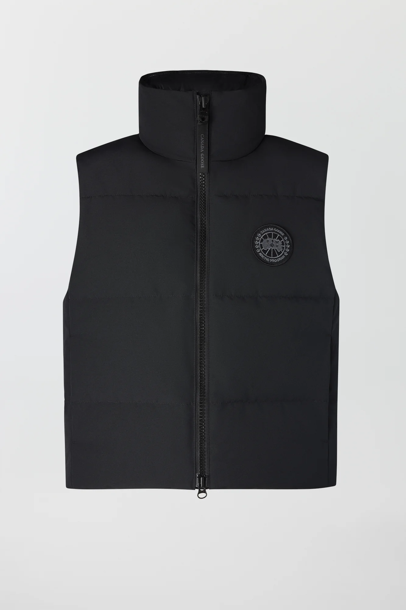 Grandview Cropped Vest Black Label