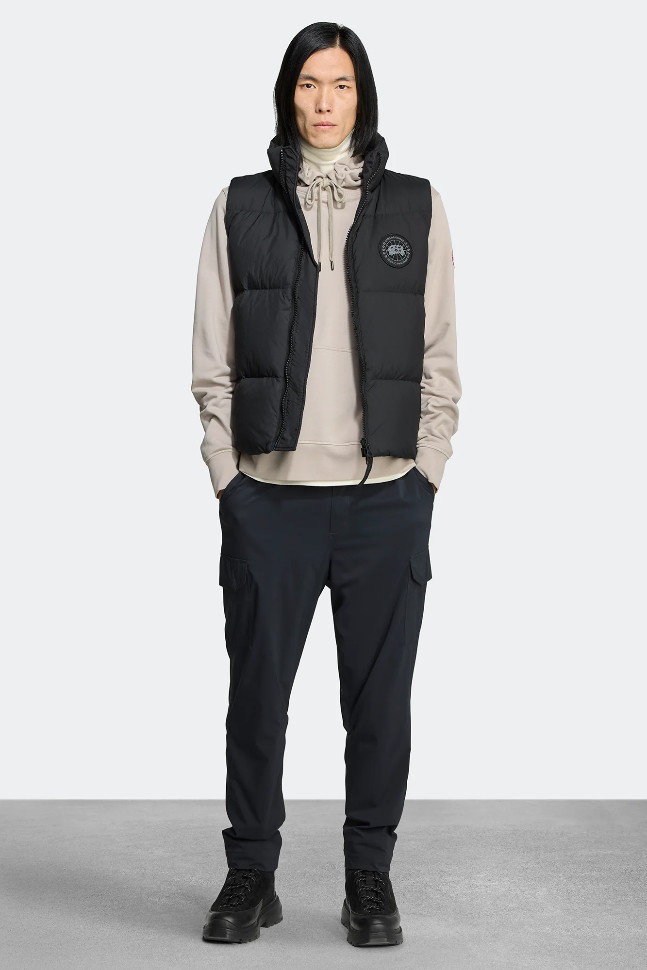 Lawrence Puffer Vest Black Label