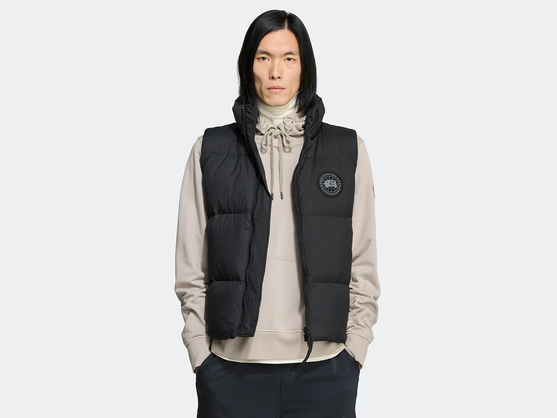 Lawrence Puffer Vest Black Label