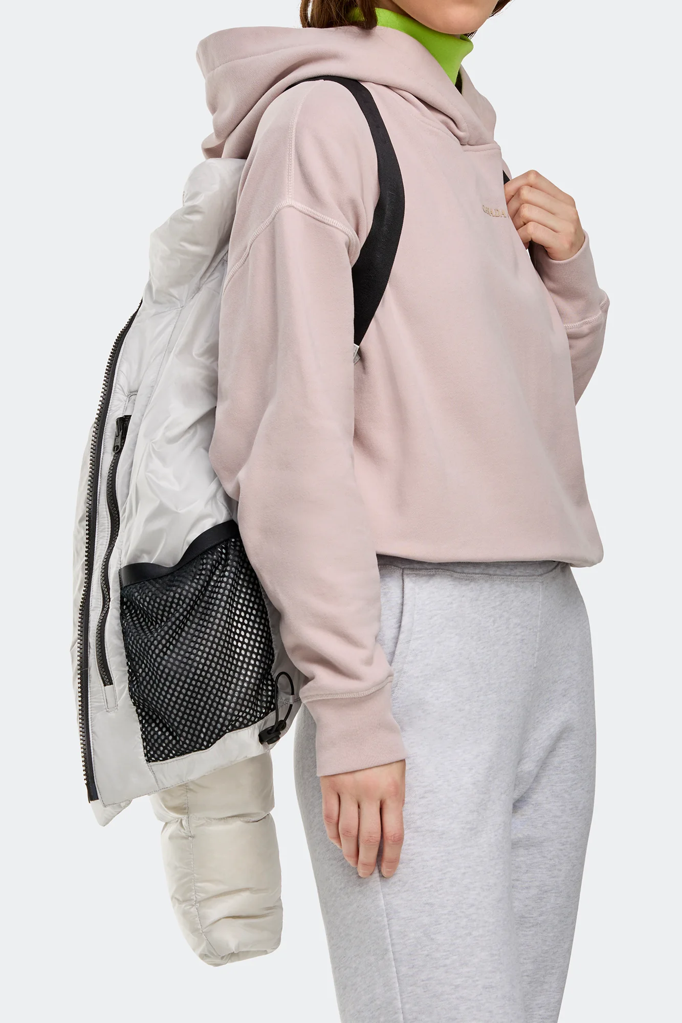 Cypress Cropped Puffer Black Label