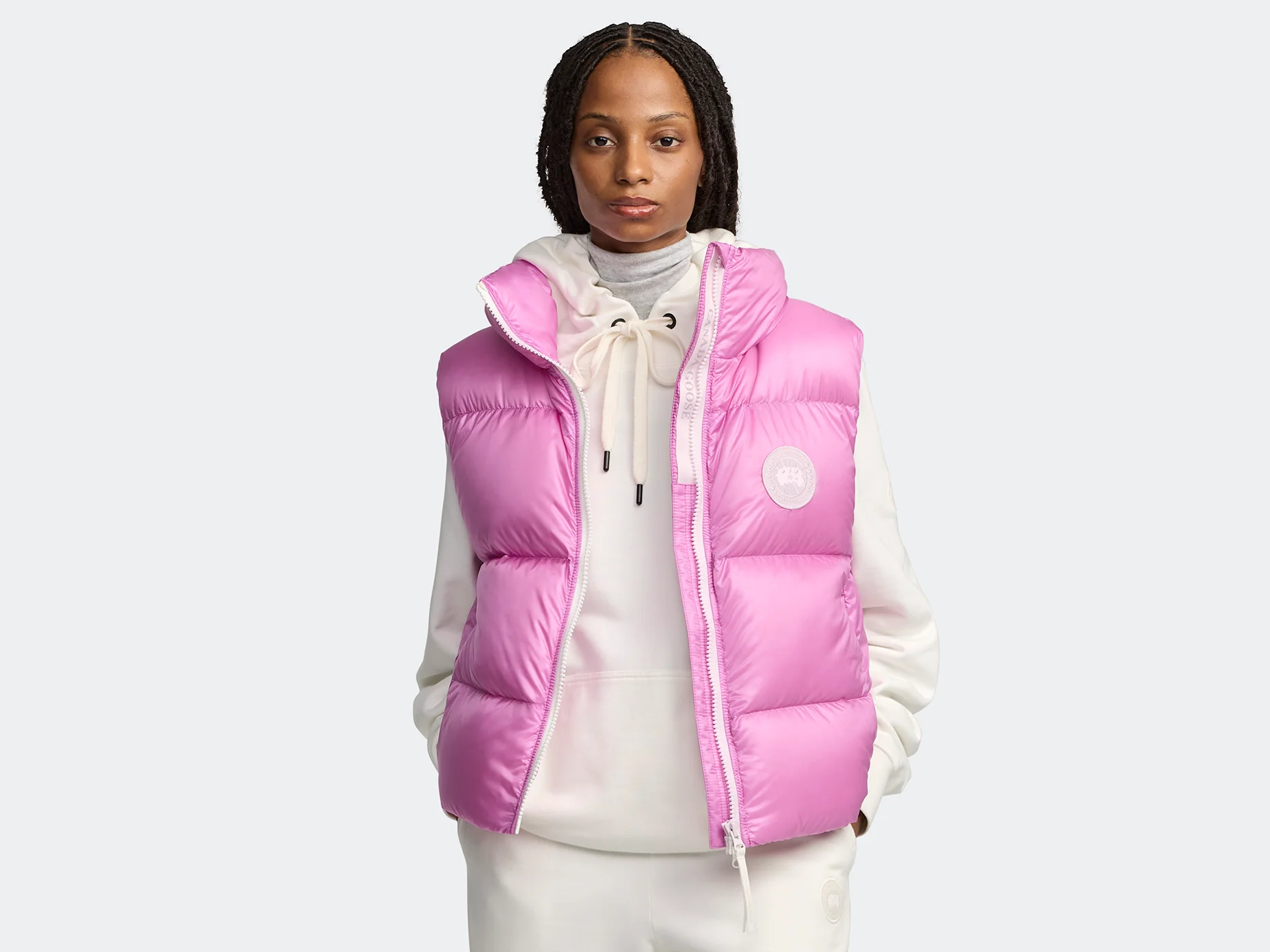 Cypress Puffer Vest White Label