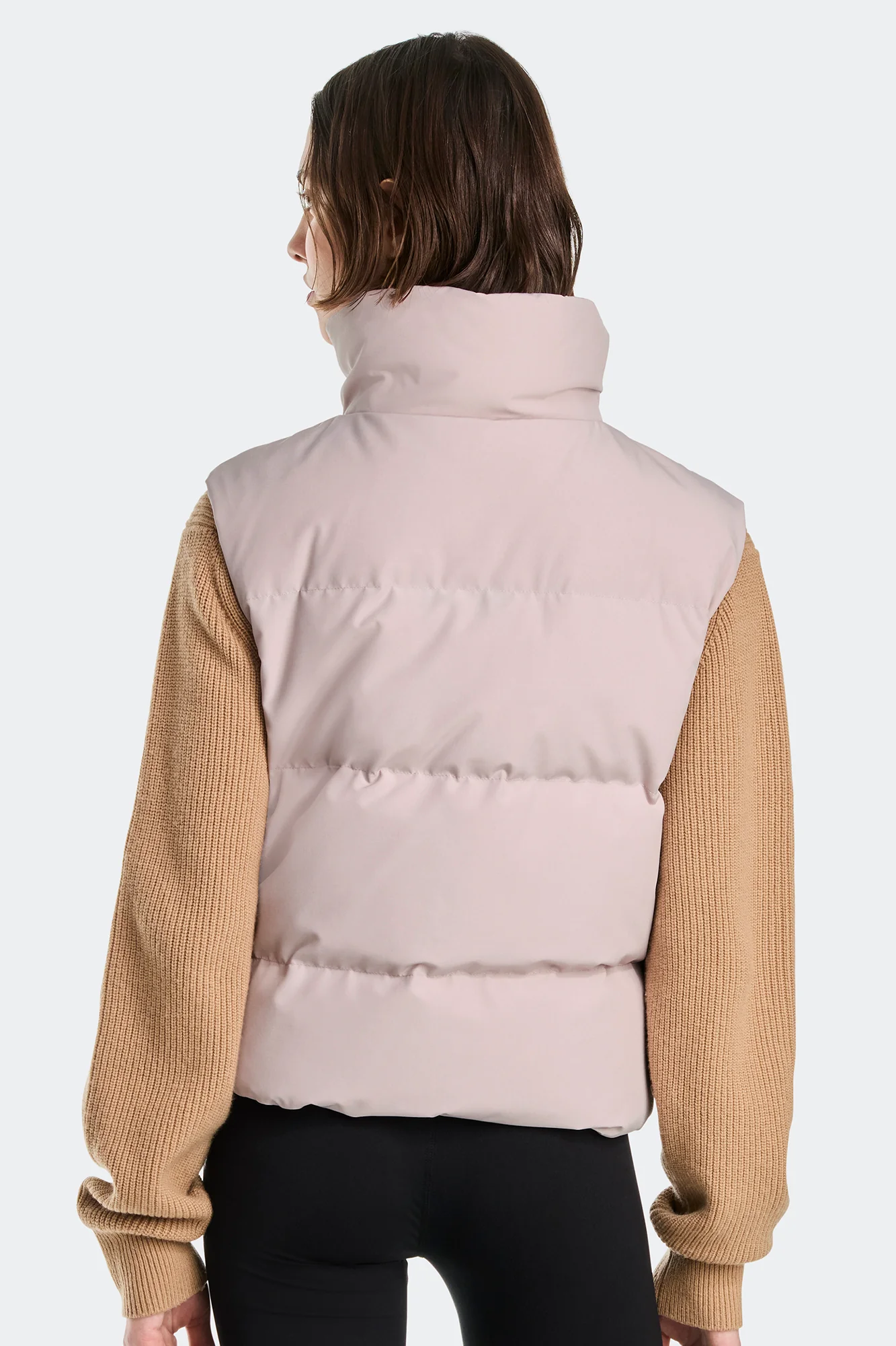 Grandview Cropped Vest Black Label