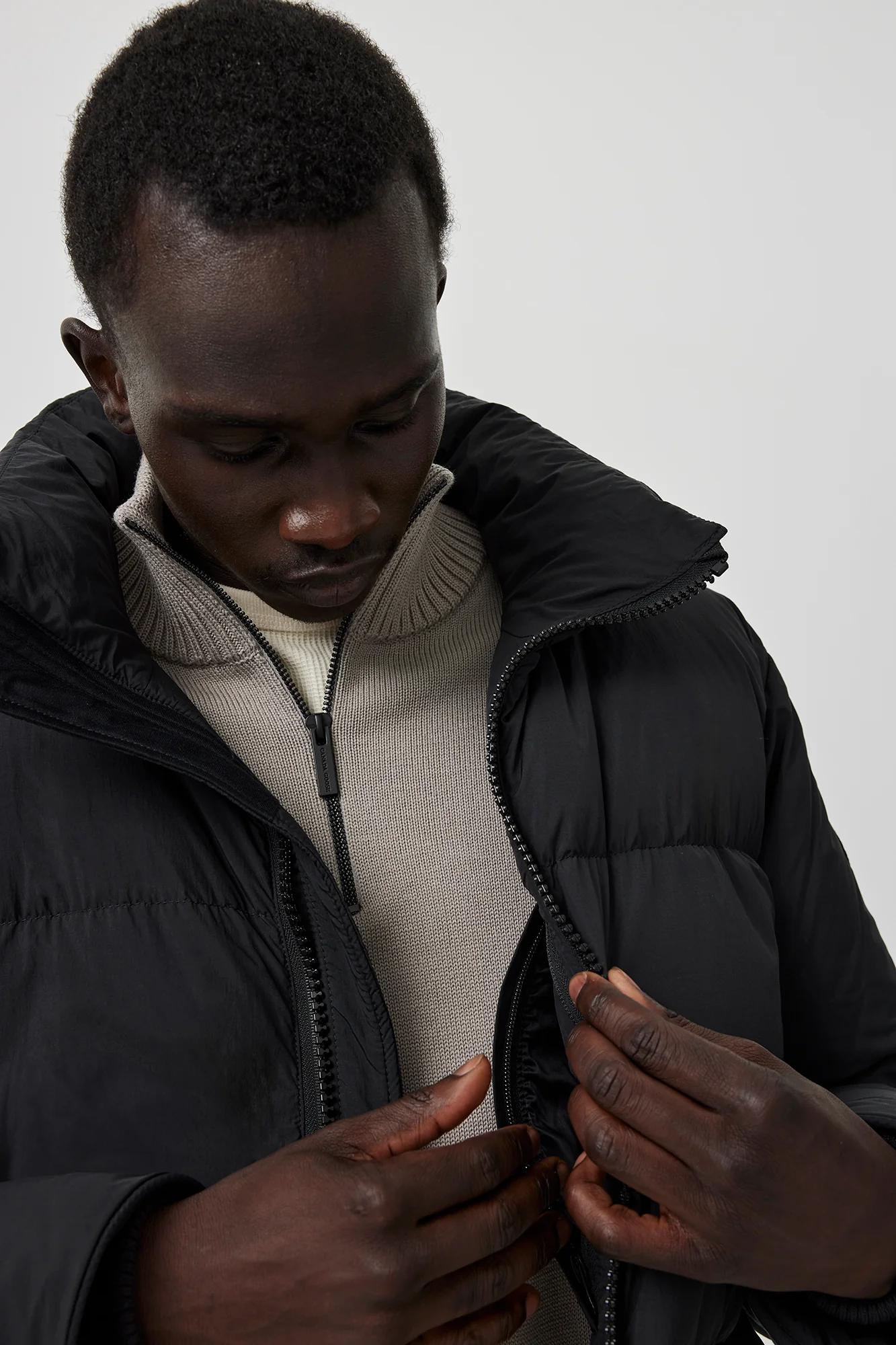 Lawrence Puffer Jacket Black Label