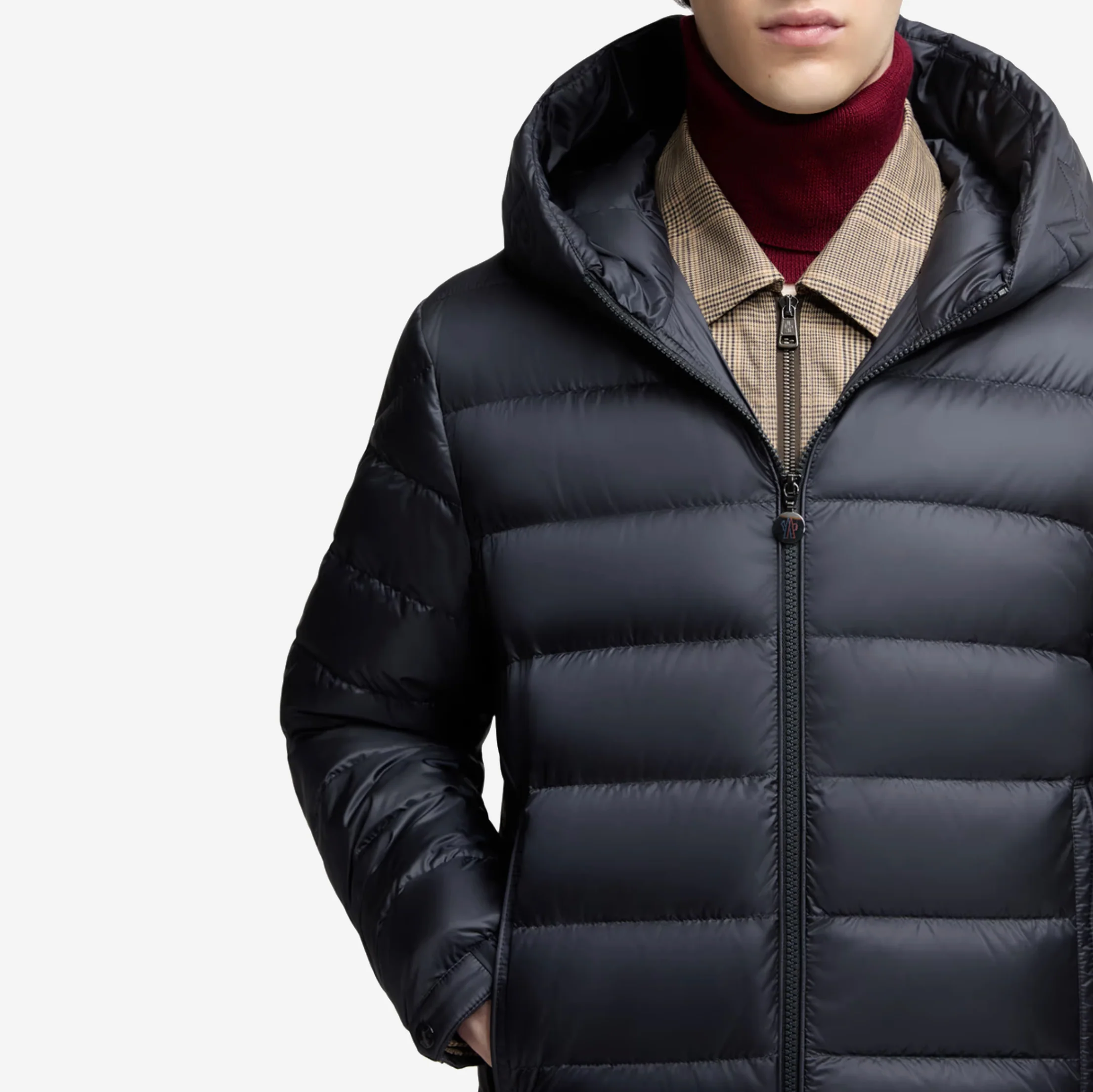 Moncler Najan Hooded Short Down Jacket