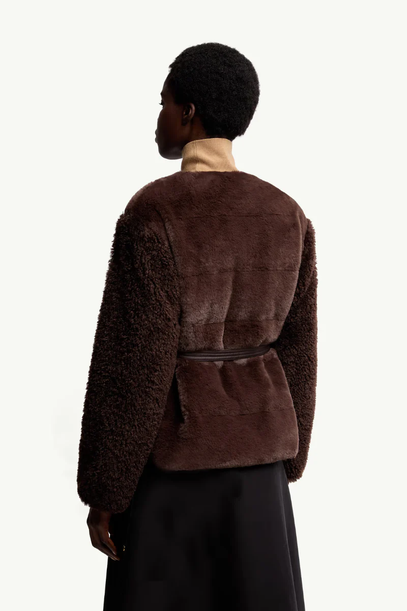 Jouillat Faux Fur & Teddy Jacket