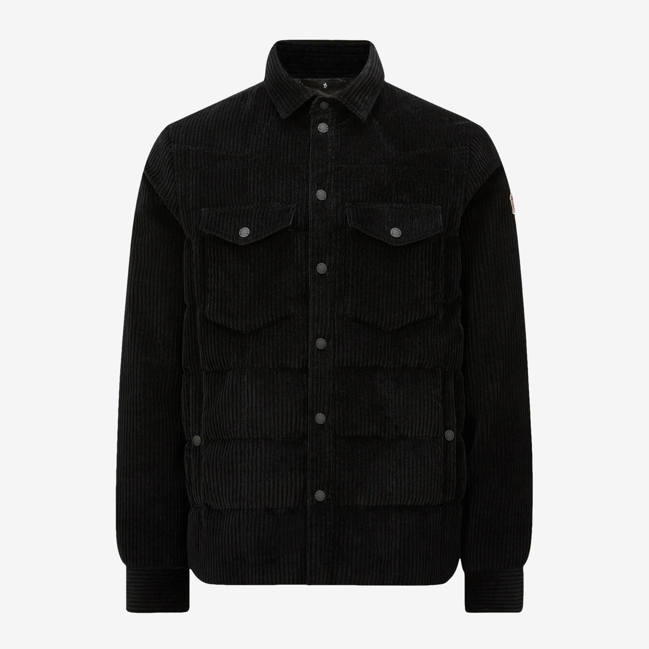 Moncler Grenoble Gelt Corduroy Down Shirt Jacket