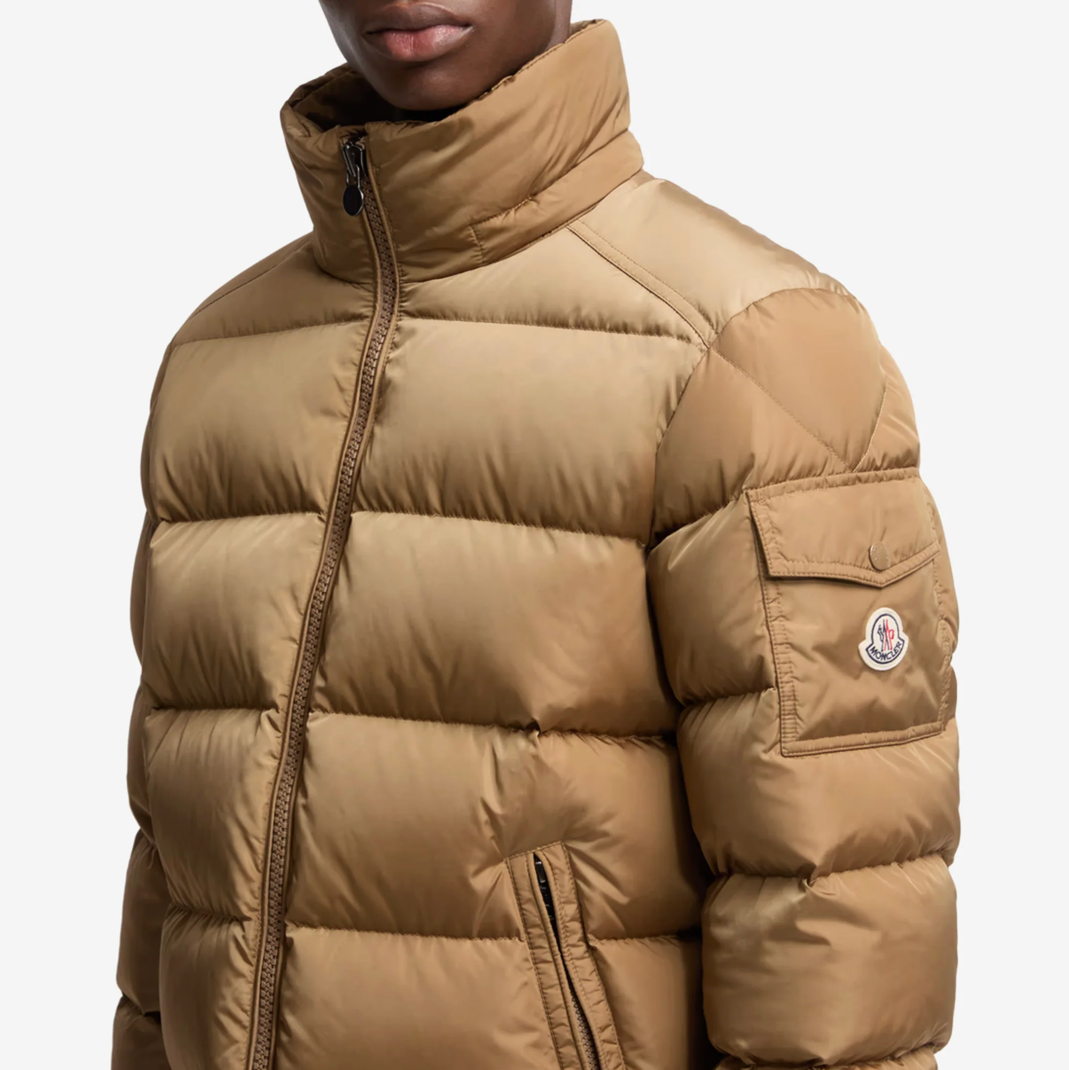 Moncler Maya Hooded Short Down Jacket
