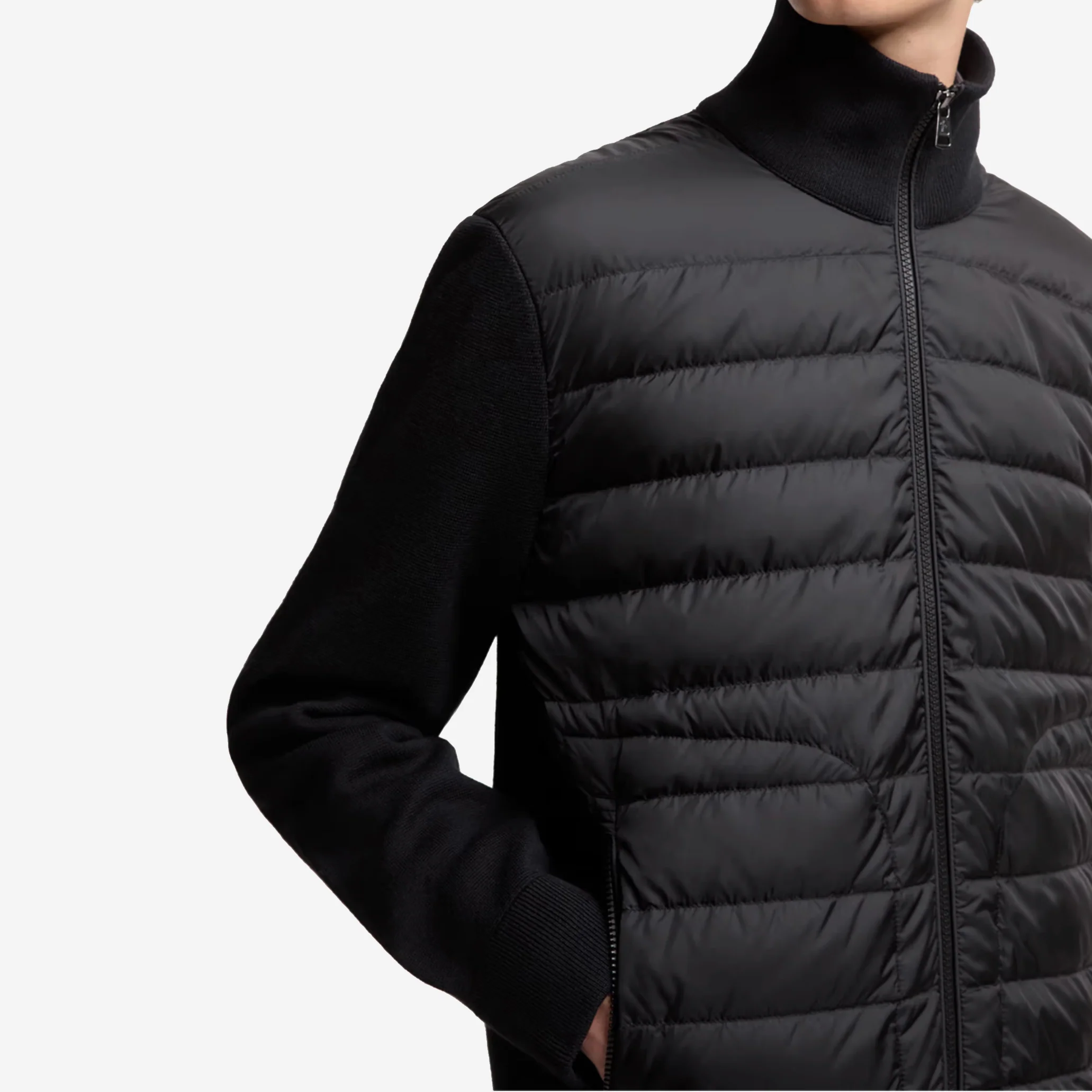 Moncler Padded Zip-Up Cardigan
