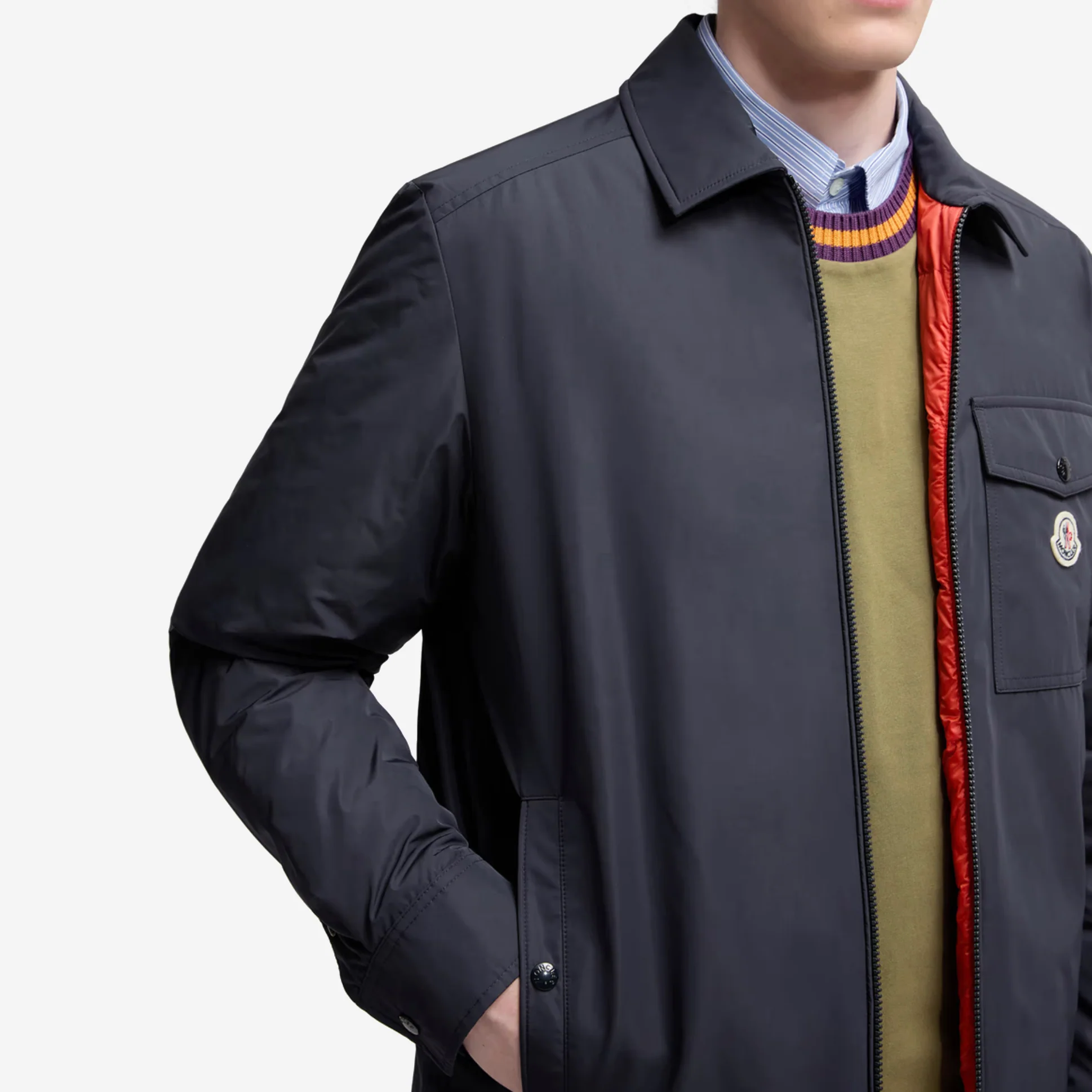 Moncler Vigeon Down Shirt Jacket