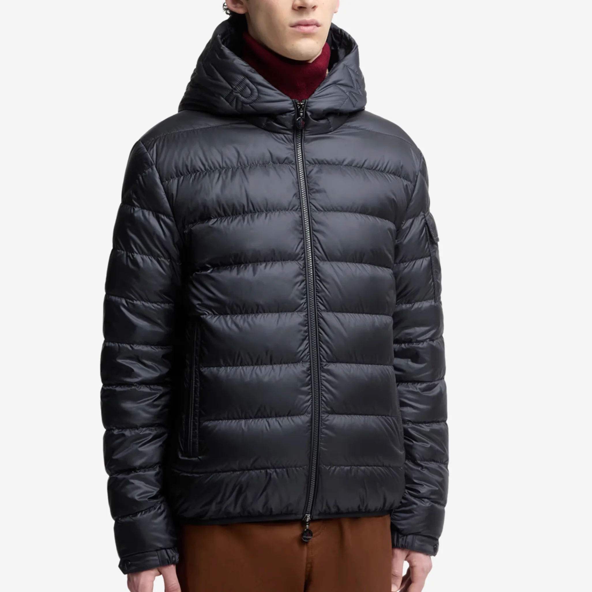 Moncler Najan Hooded Short Down Jacket