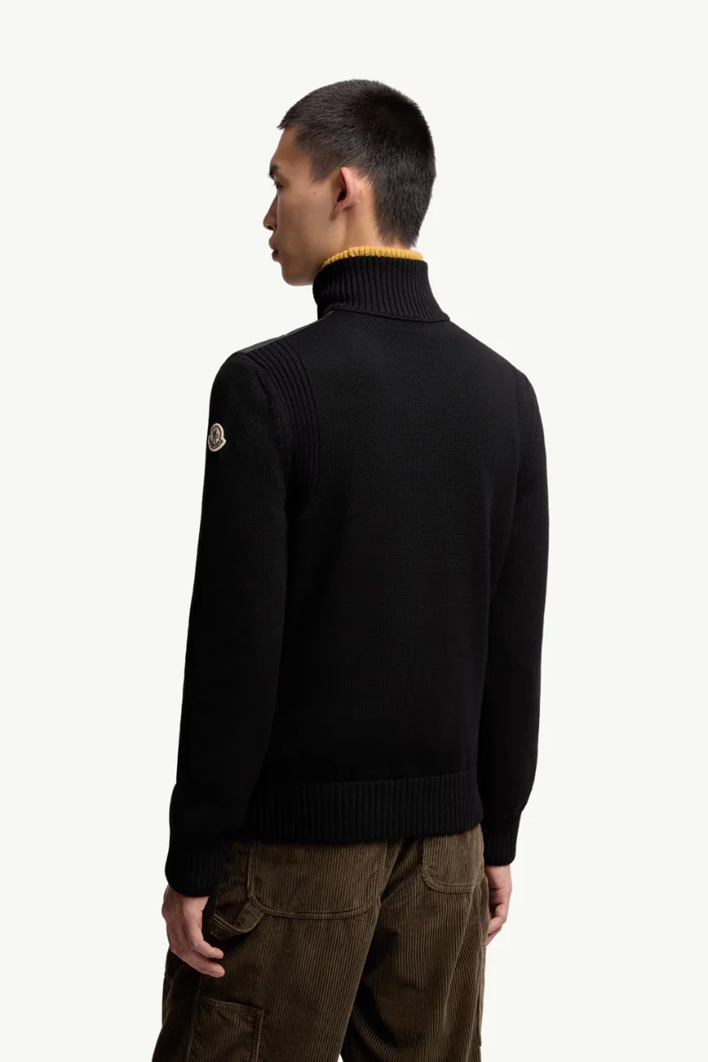 Padded Zip-Up Cardigan