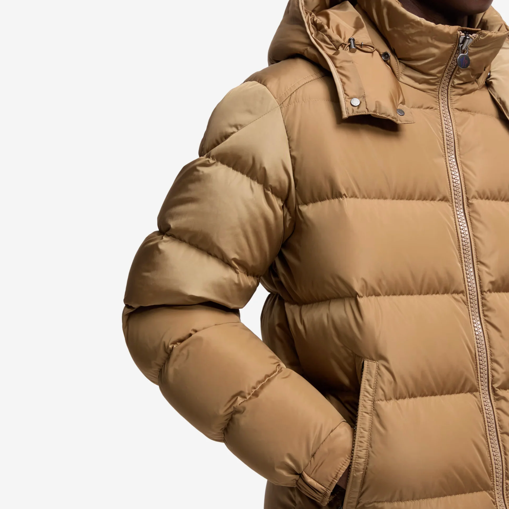 Moncler Maya Hooded Short Down Jacket