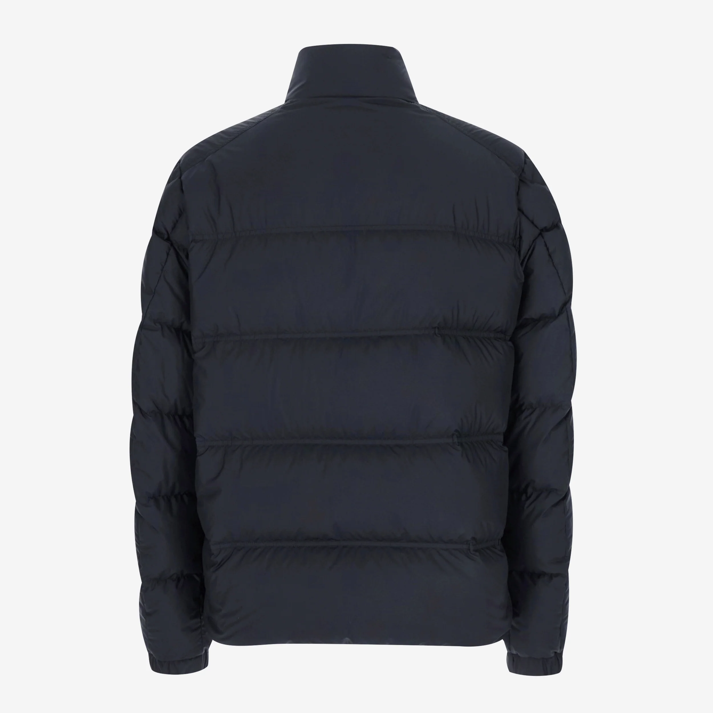 Moncler Bouvaque Tricolor-Trim Down Jacket