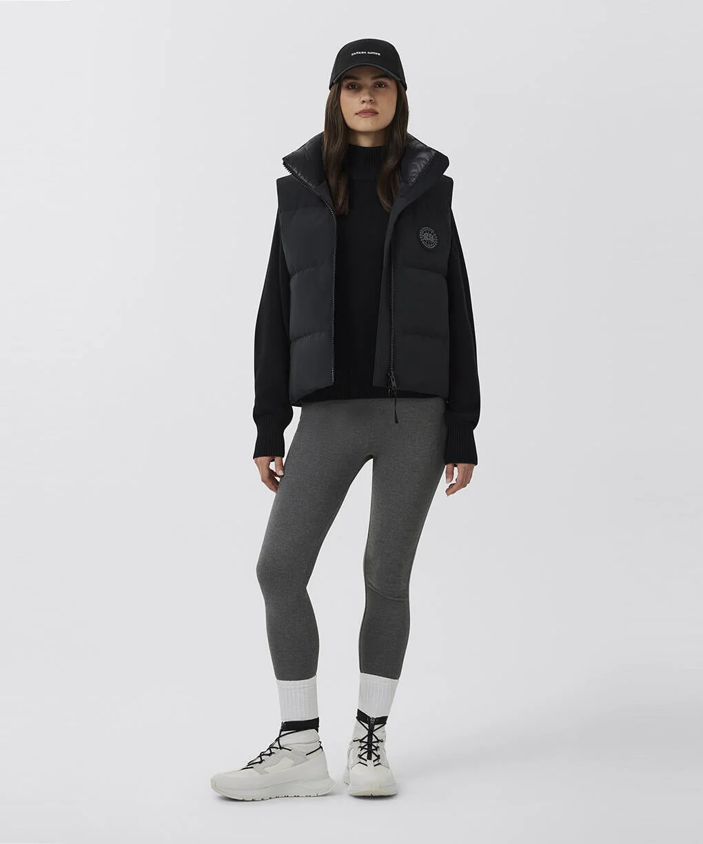 Grandview Cropped Vest - Black Label