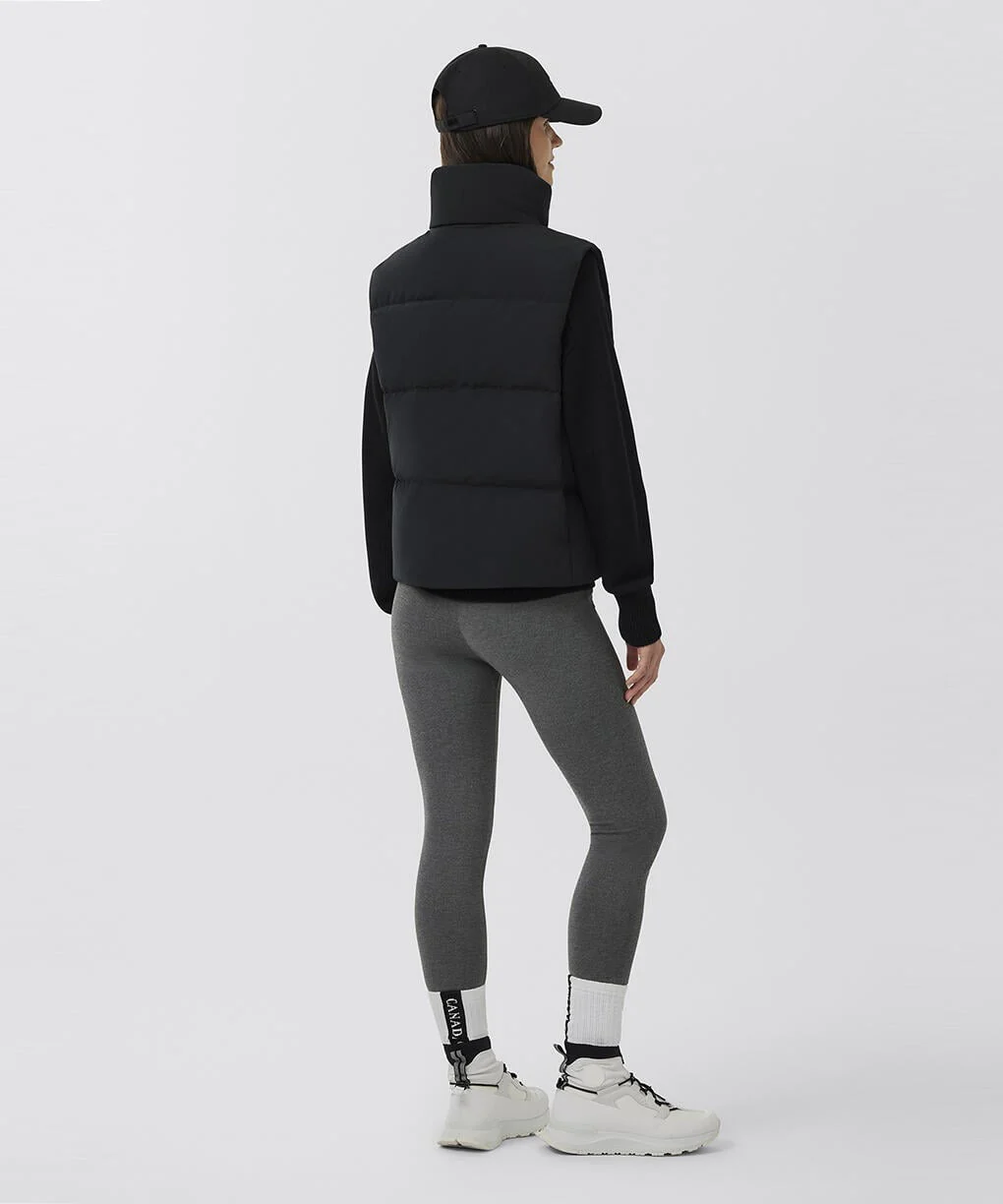 Grandview Cropped Vest - Black Label