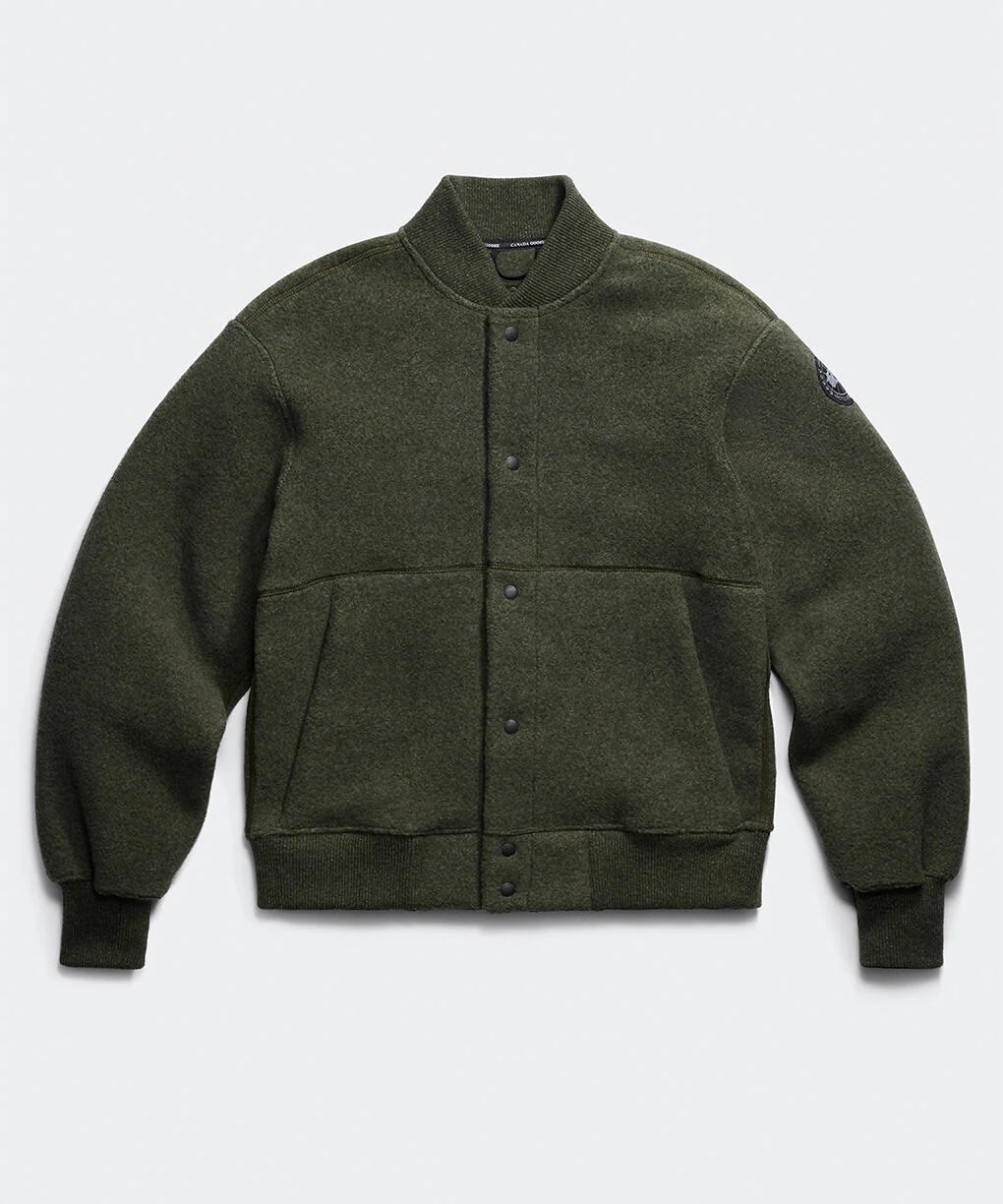 Hudson Fleece Bomber Black Label