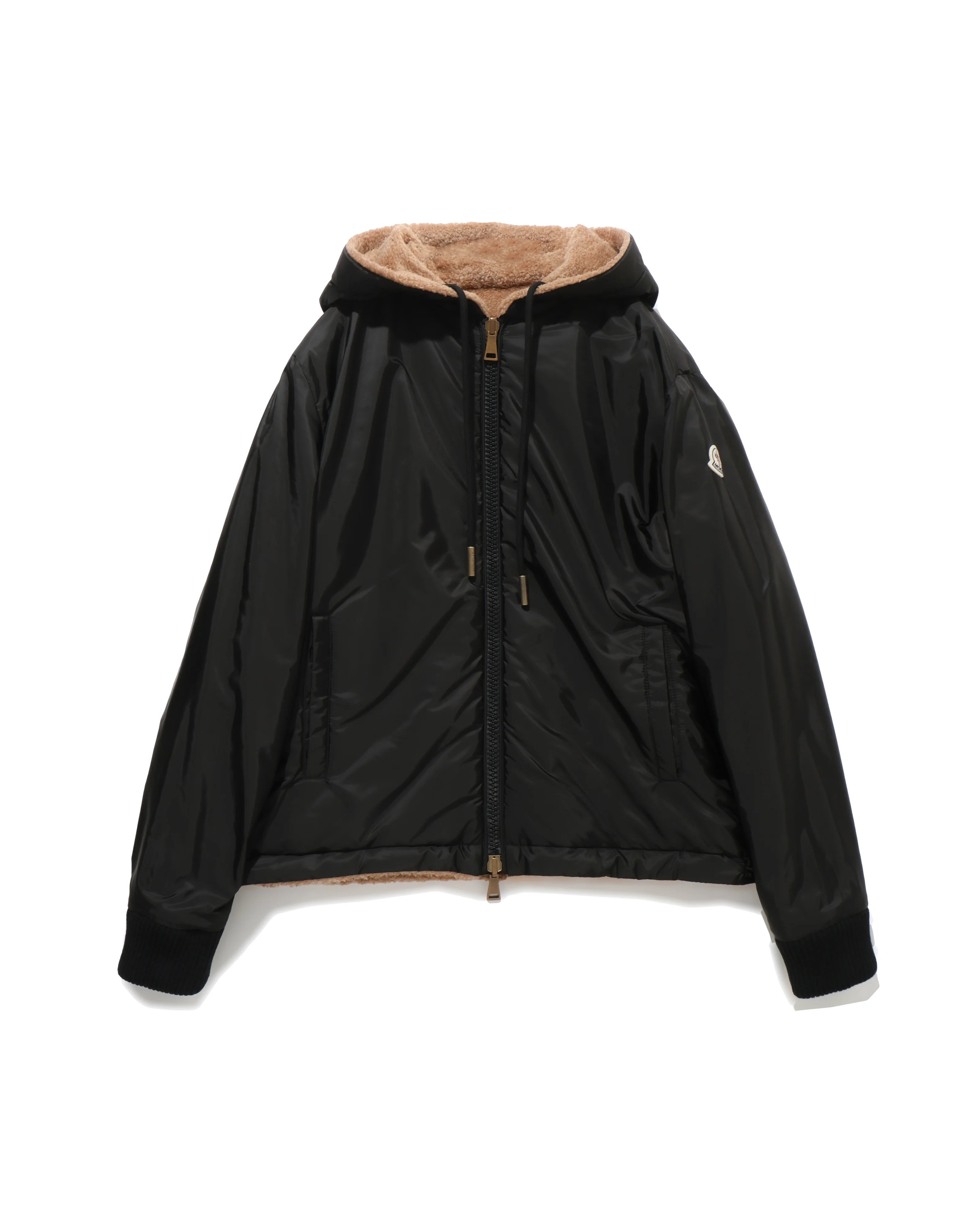 MAGLIA APERTA CON CAPPUCCIO