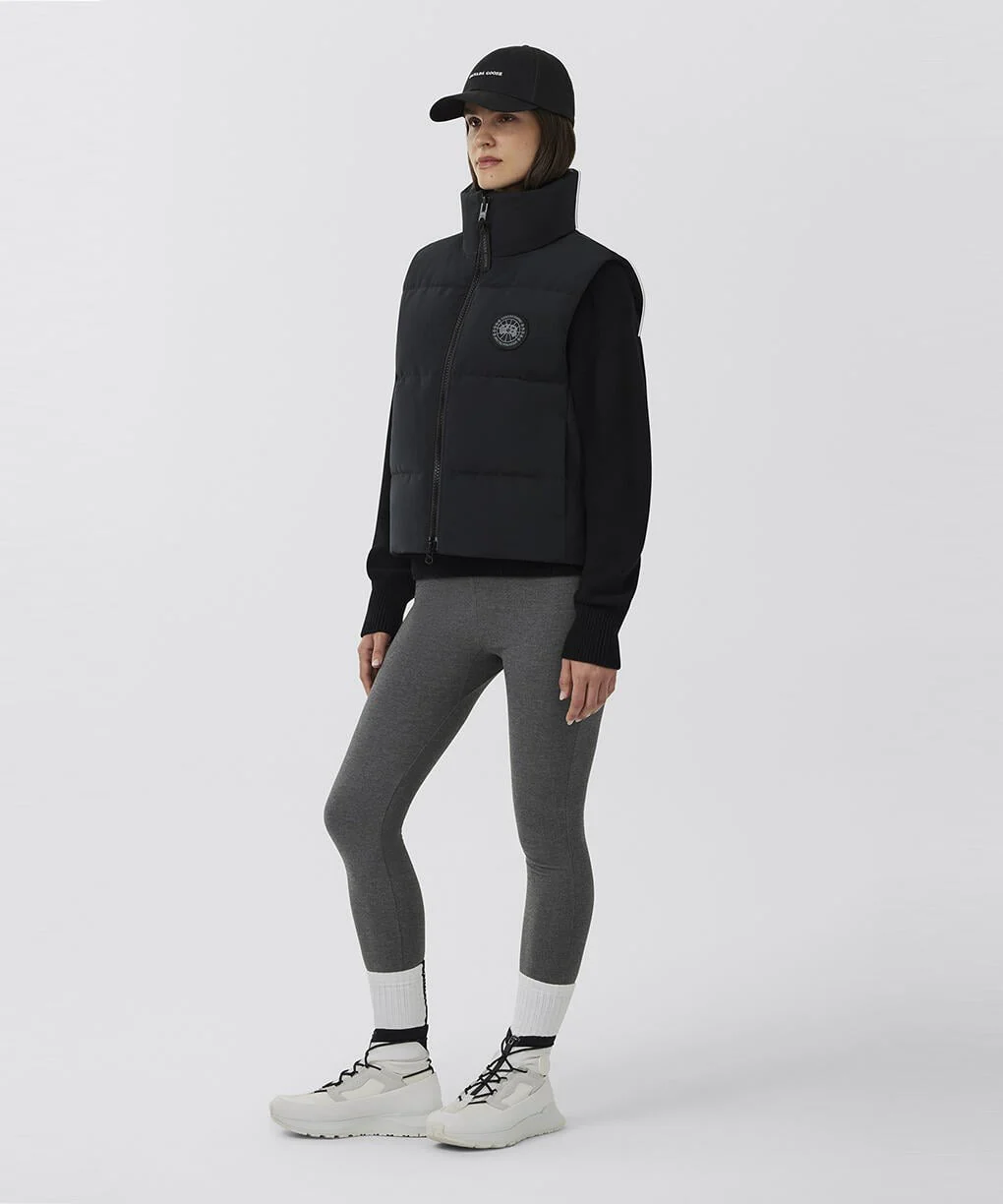 Grandview Cropped Vest - Black Label