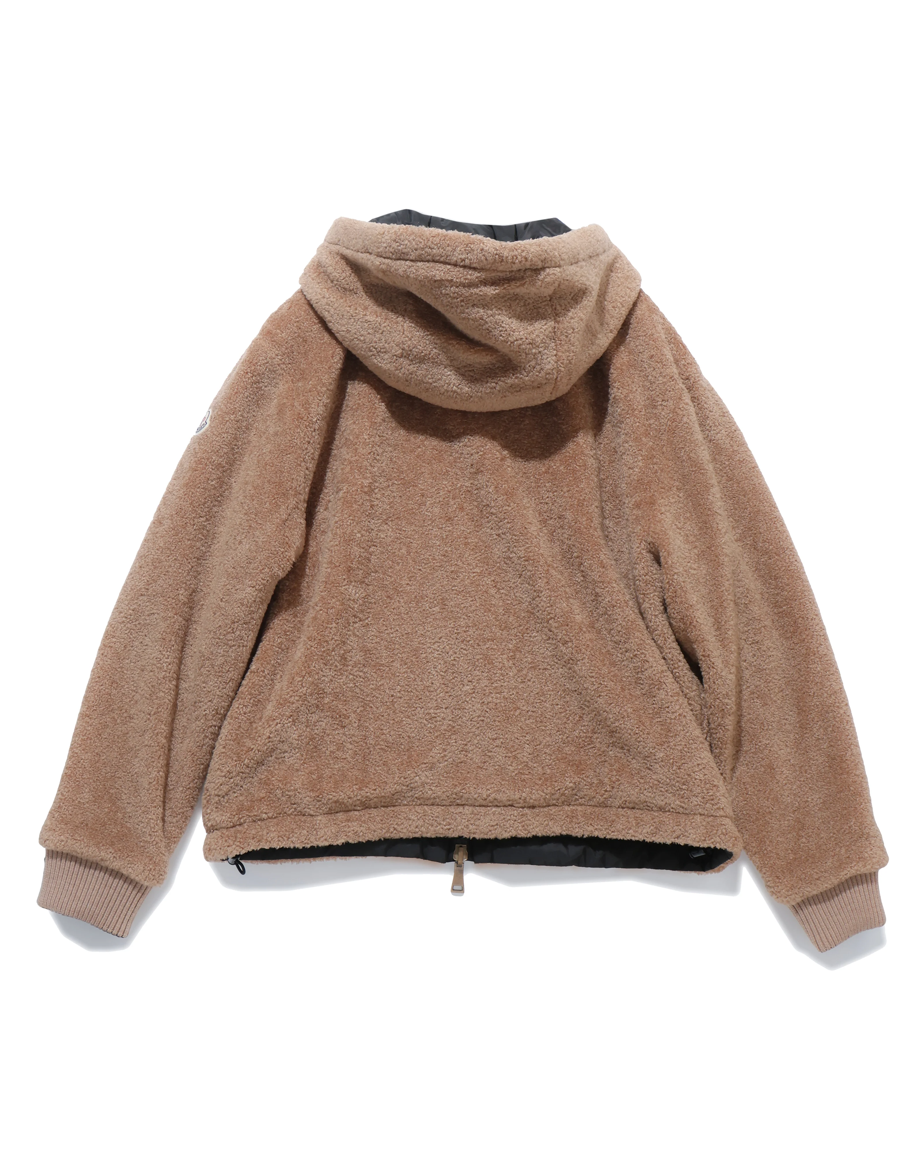 MAGLIA APERTA CON CAPPUCCIO