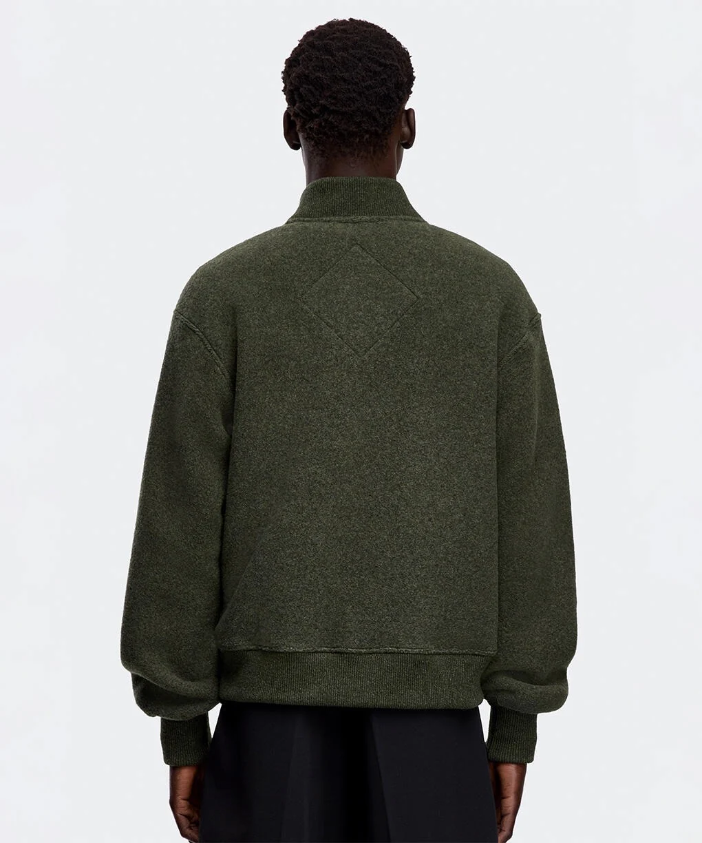 Hudson Fleece Bomber Black Label