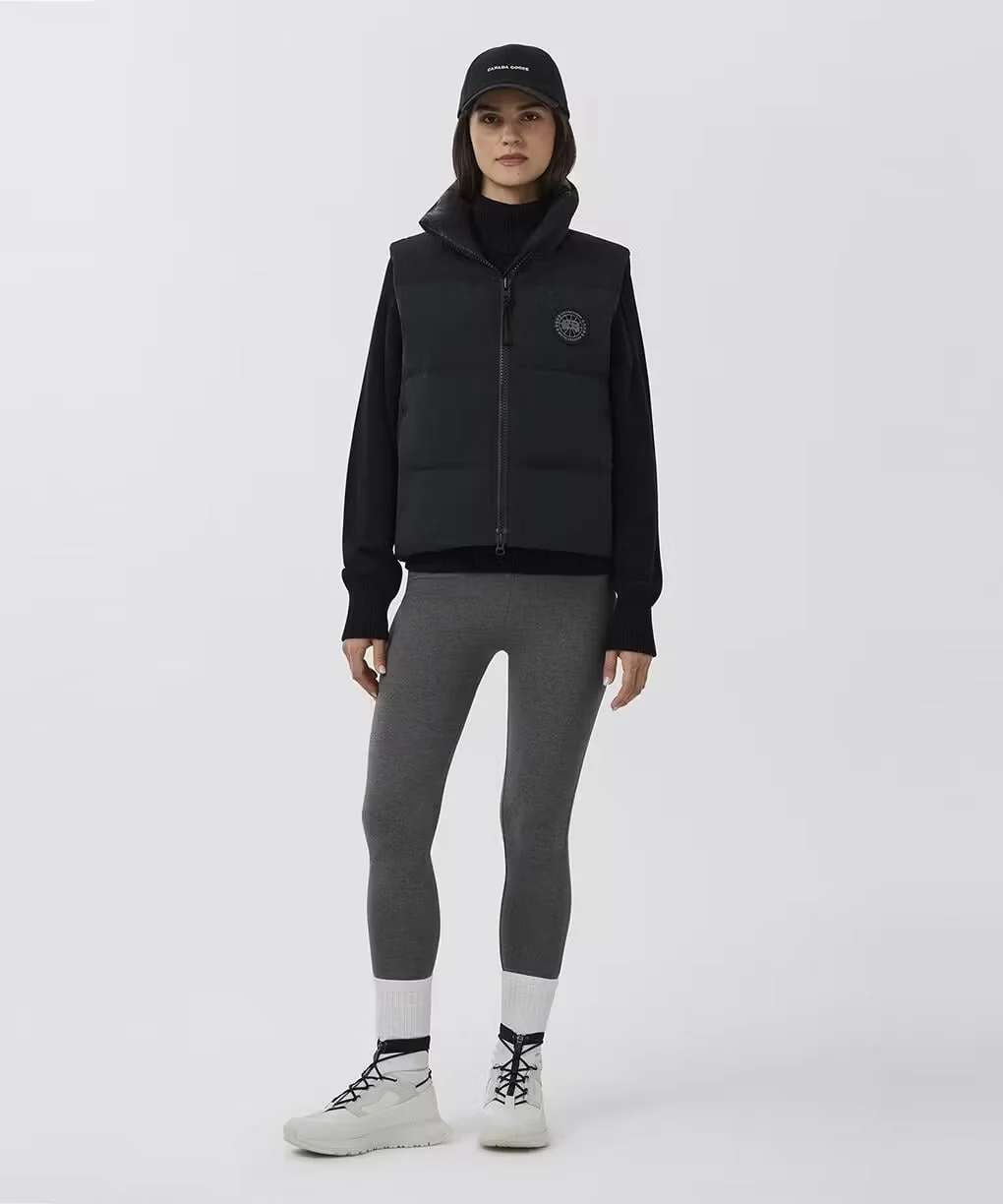 Grandview Cropped Vest - Black Label