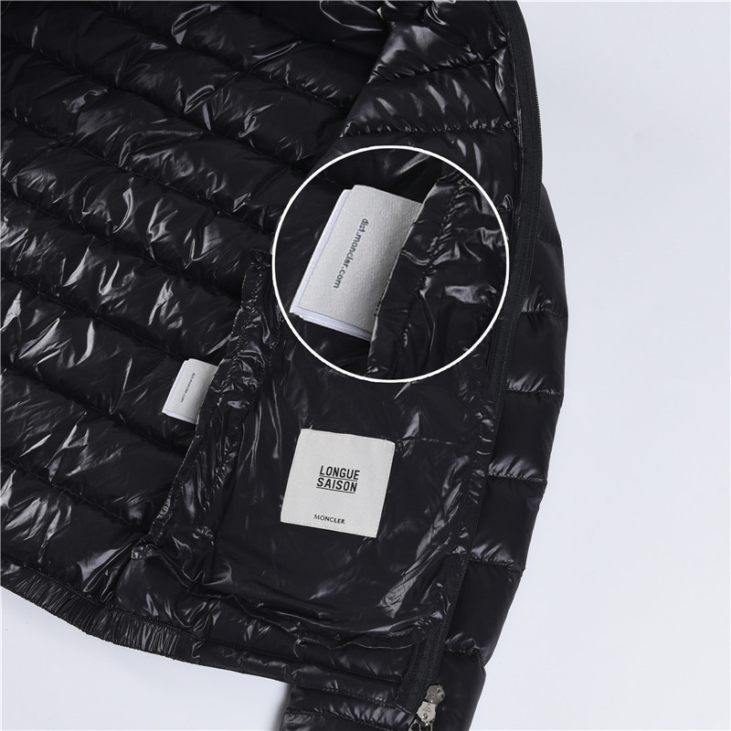 Moncler / Mongkelai 2025 Acorus Classic Lightweight Stand-Collar Casual Men’s Down Jacket – Black