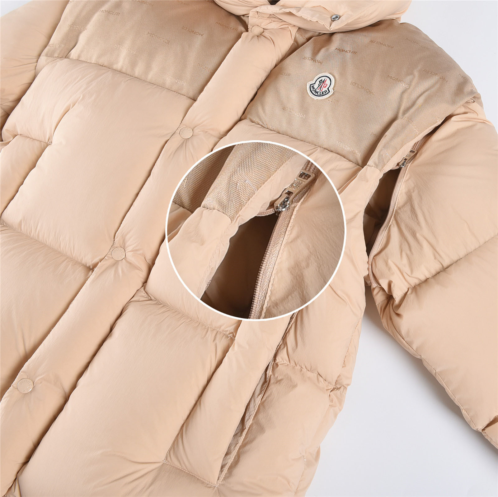 Mongkelai 2025 Verone Autumn/Winter New Arrival – Limited Edition Collaboration, Reversible Long Coat, Khaki