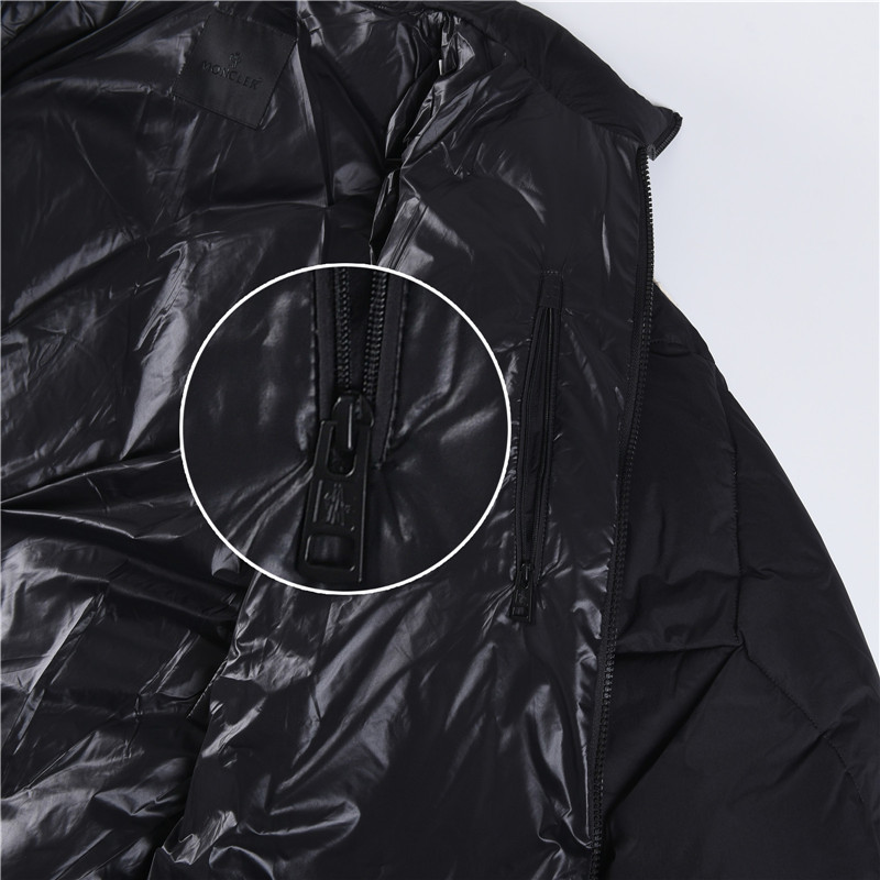 Mongkelai 2025 Vardar Autumn/Winter New Arrival – Diamond Quilted Stand-Collar Down Jacket, Unisex, Black