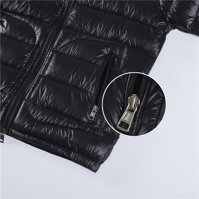 Moncler / Mongkelai 2025 Acorus Classic Lightweight Stand-Collar Casual Men’s Down Jacket – Black