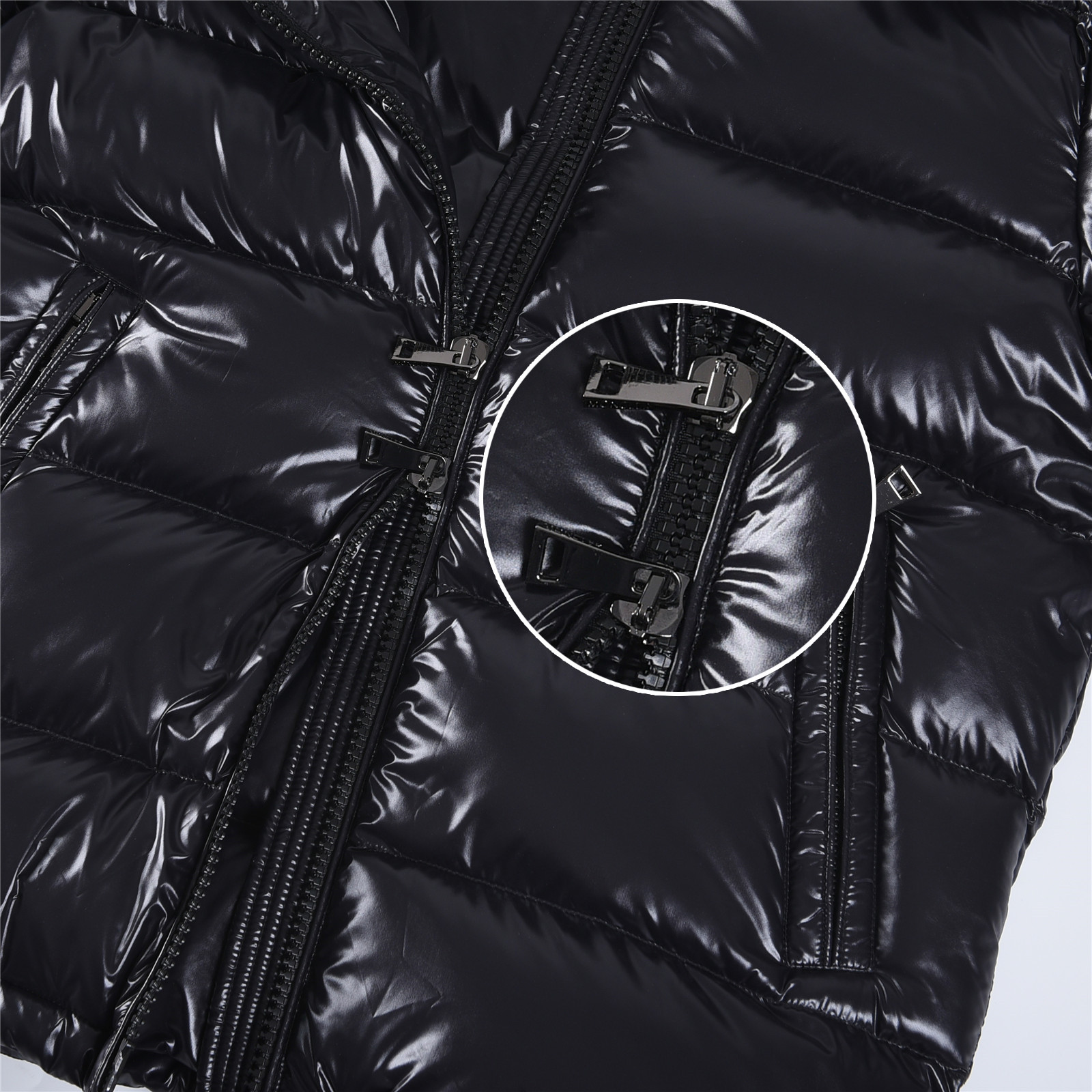 Moncler Maya Hooded Short Down Jacket Women‘s Black