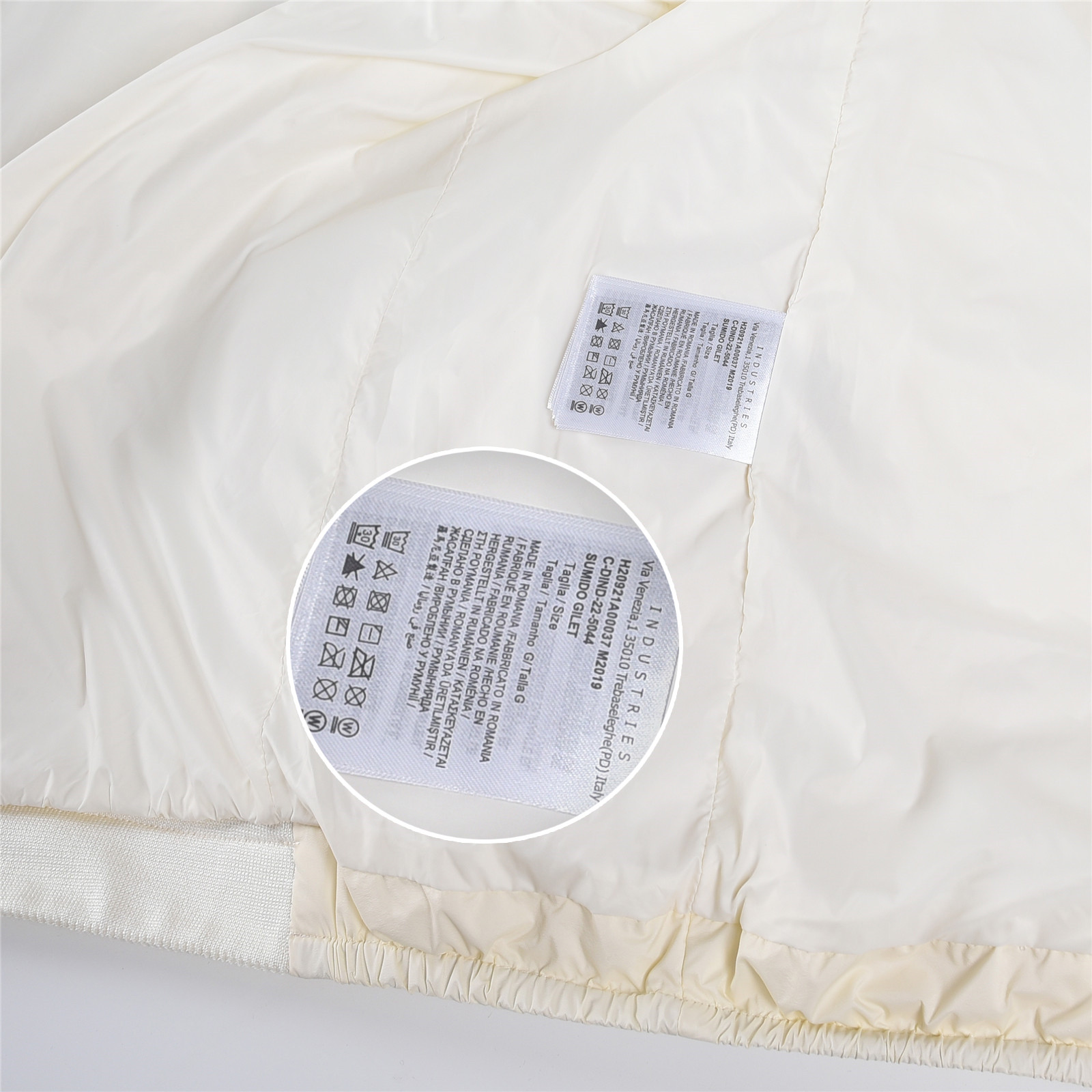 MONCLER Down jacket blouson 9B00024M1124999S Nylon white