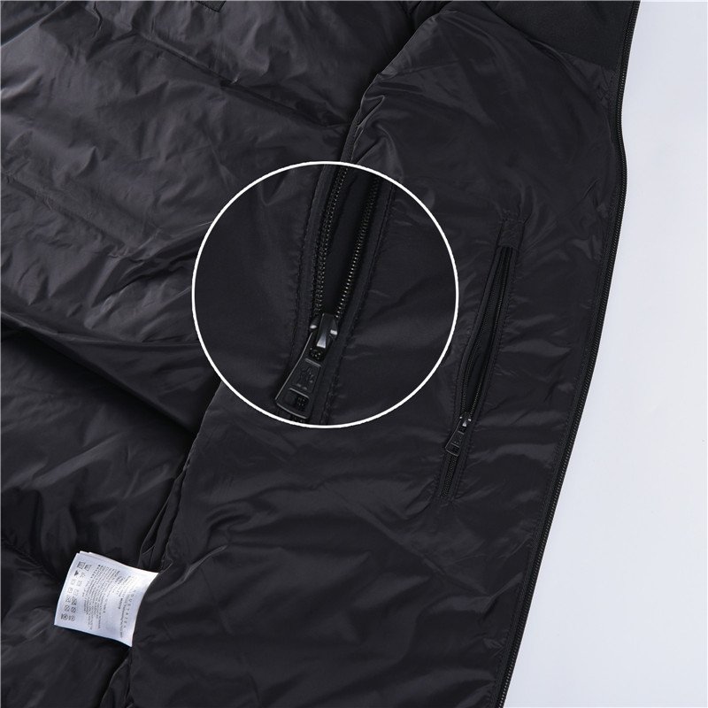 Moncler / Mongkelai 25SS Guersac Autumn/Winter New Arrival – Twill Hooded Down Vest with Detachable Hood, Luxury Casual Style, Unisex, Black