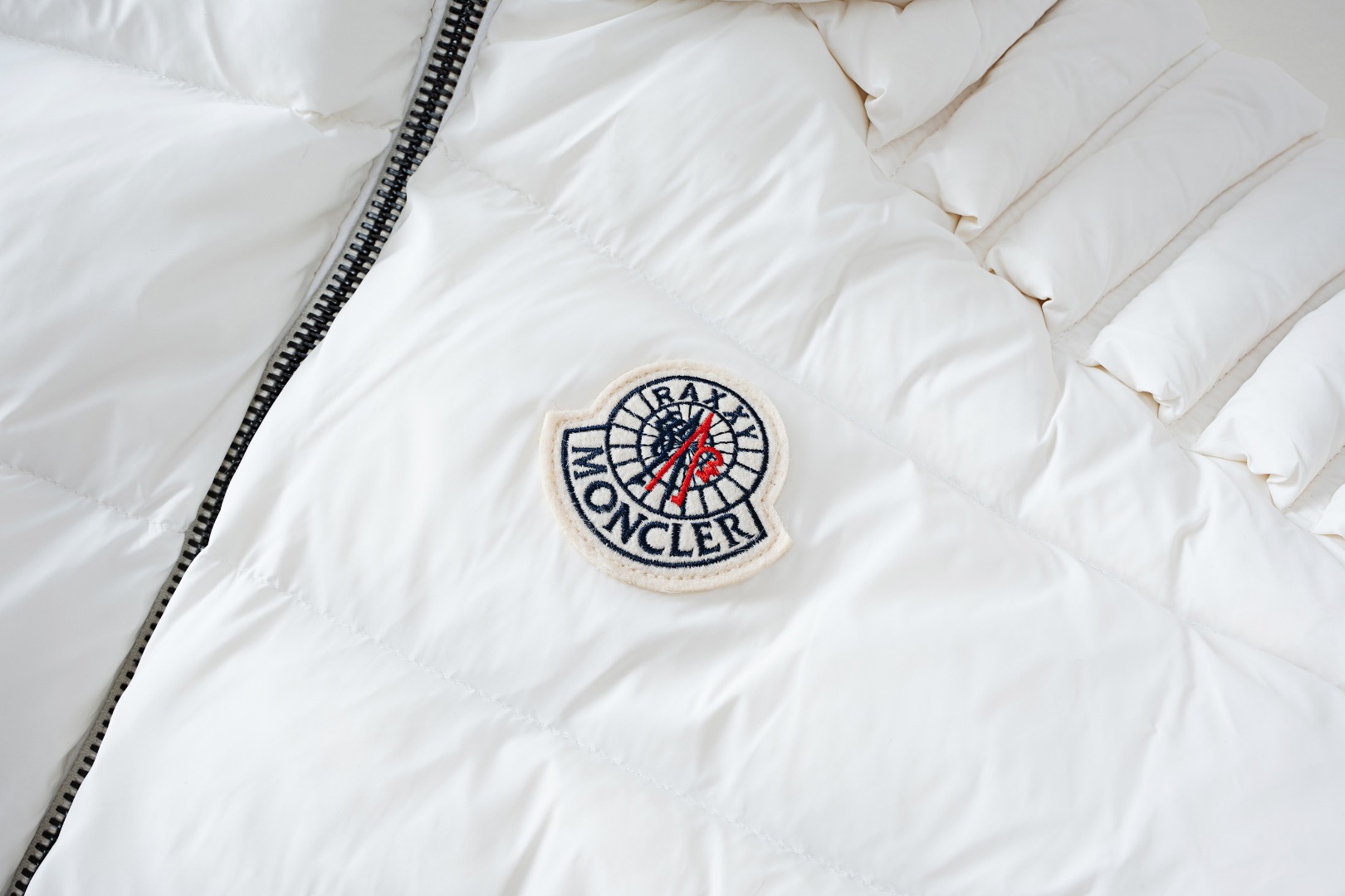 MONCLER RAXXY collaboration unisex down jacket black