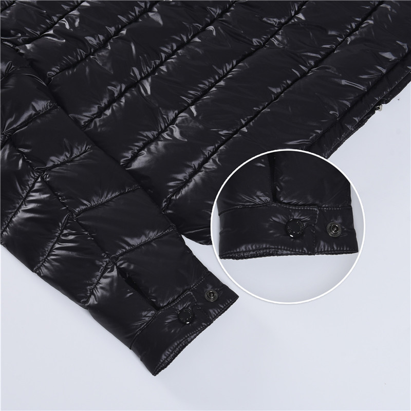 Moncler / Mongkelai 2025 Acorus Classic Lightweight Stand-Collar Casual Men’s Down Jacket – Black