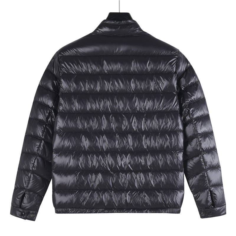 Moncler / Mongkelai 2025 Acorus Classic Lightweight Stand-Collar Casual Men’s Down Jacket – Black