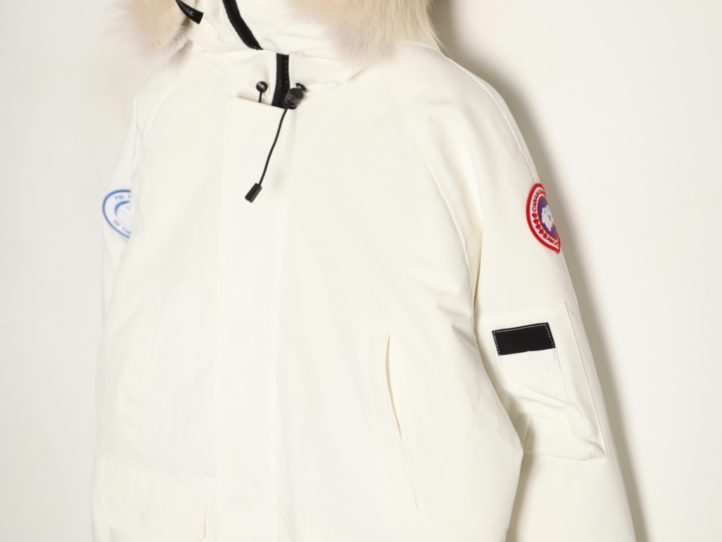 Canada Goose Chilliwack Bomber Jacket Down Coat – White (Model 01)