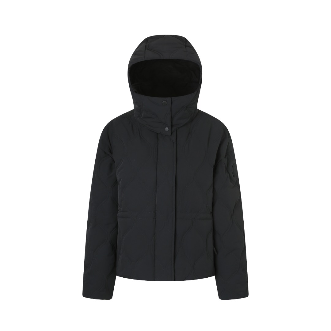 Canada Goose Women’s Hooded Down Jacket Black